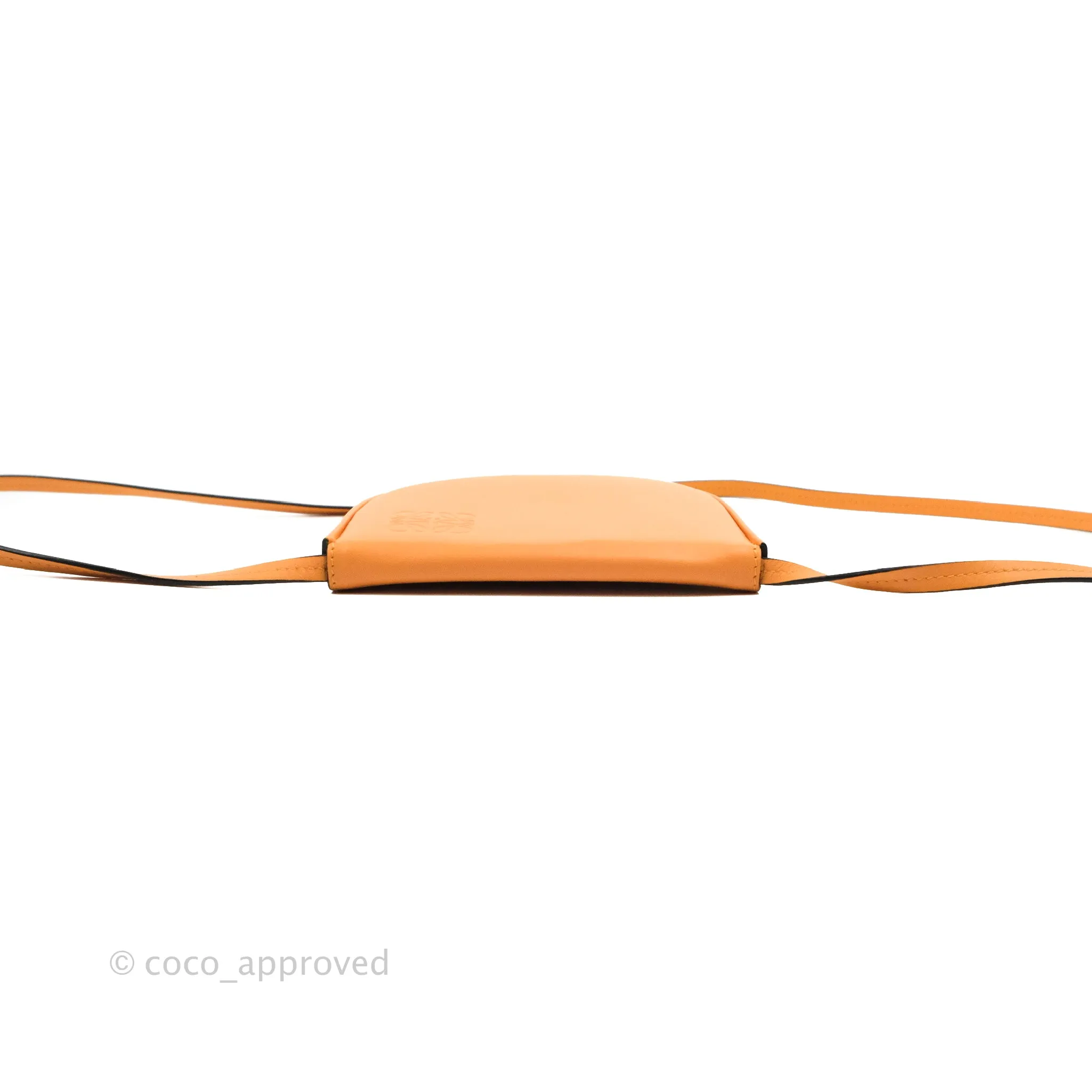 Loewe Small Heel Bag Soft Calfskin Apricot