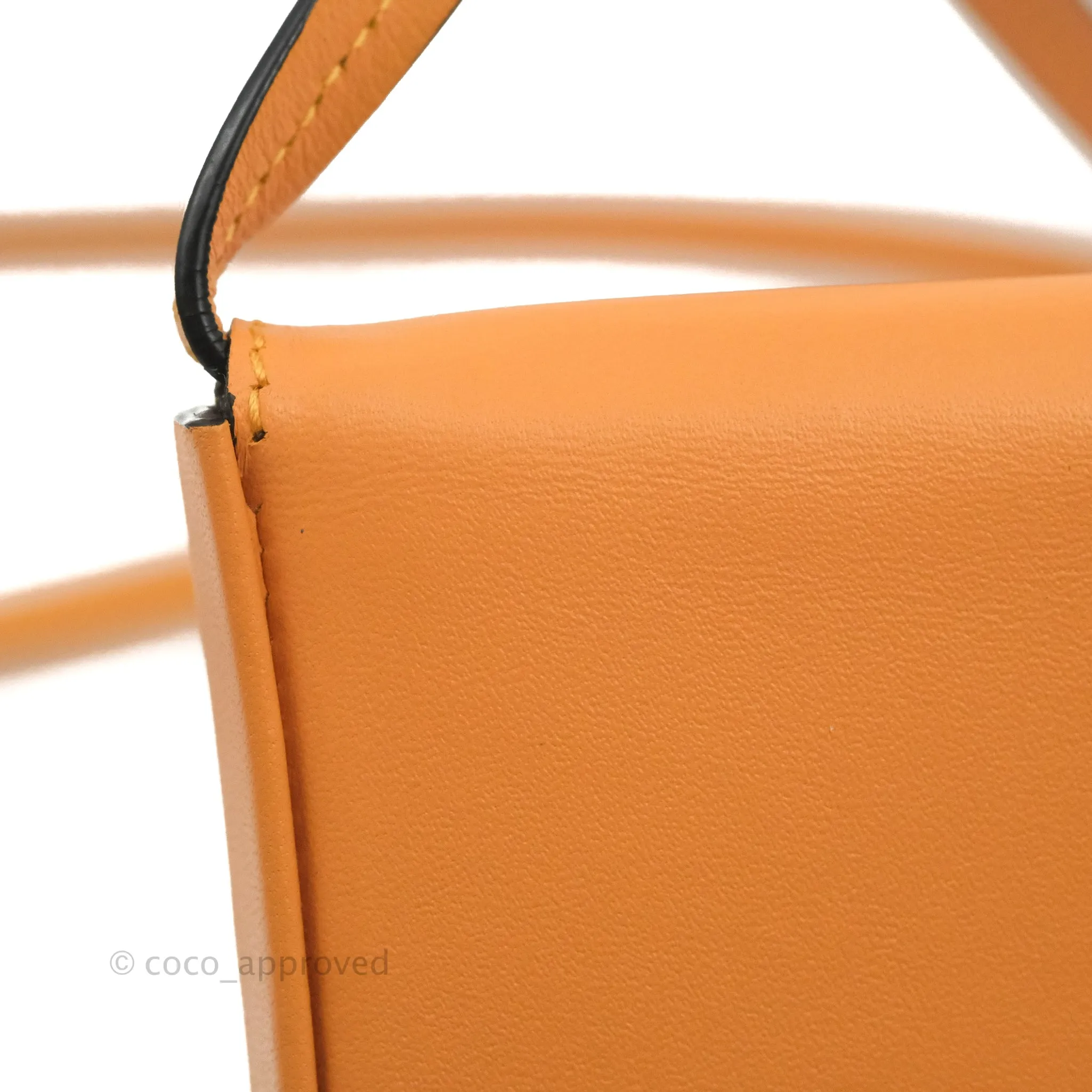 Loewe Small Heel Bag Soft Calfskin Apricot