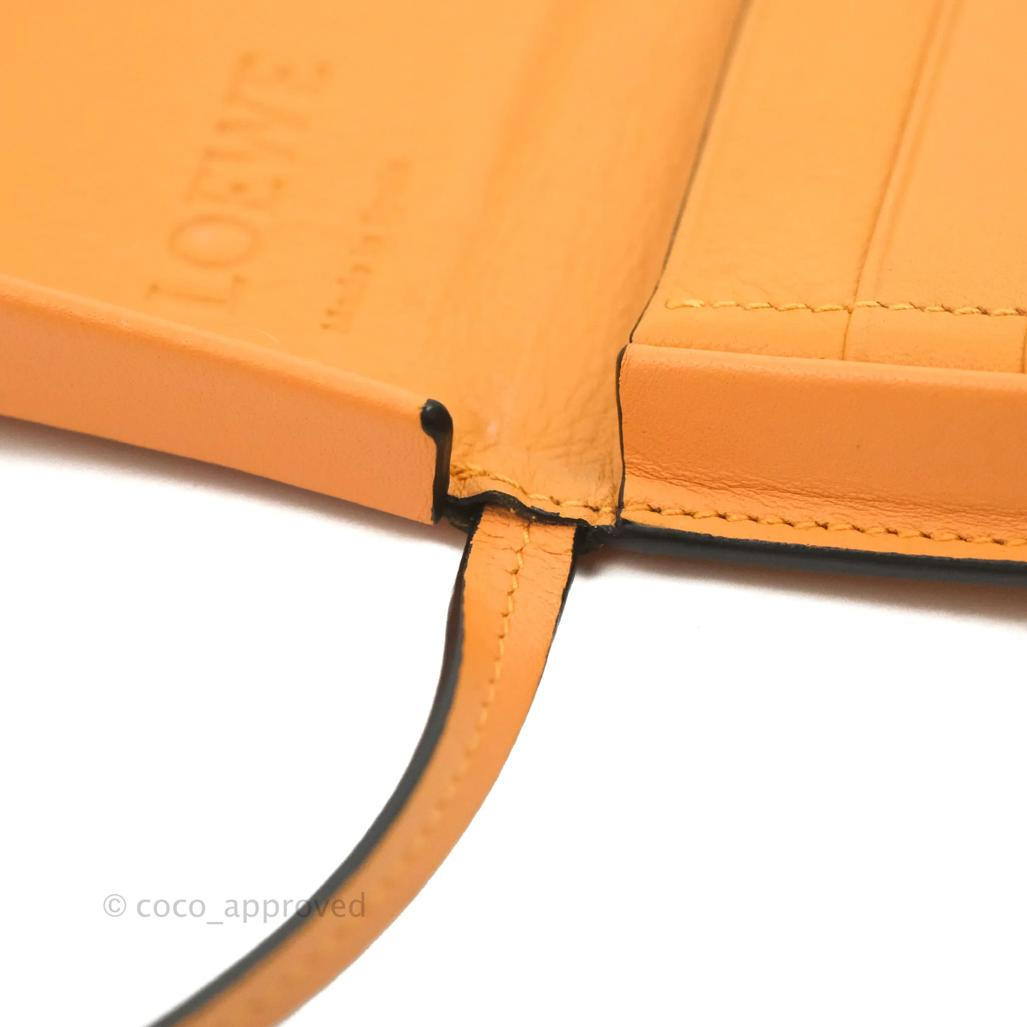 Loewe Small Heel Bag Soft Calfskin Apricot