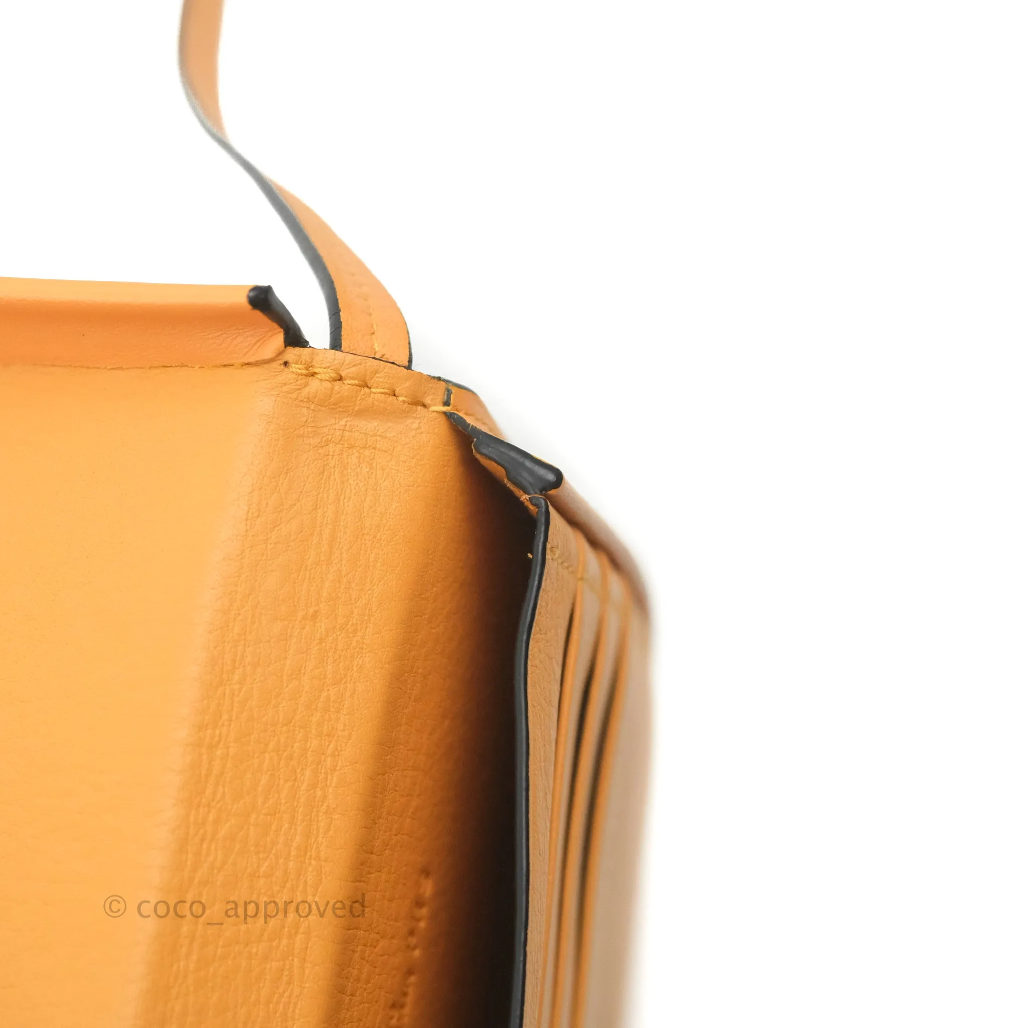 Loewe Small Heel Bag Soft Calfskin Apricot