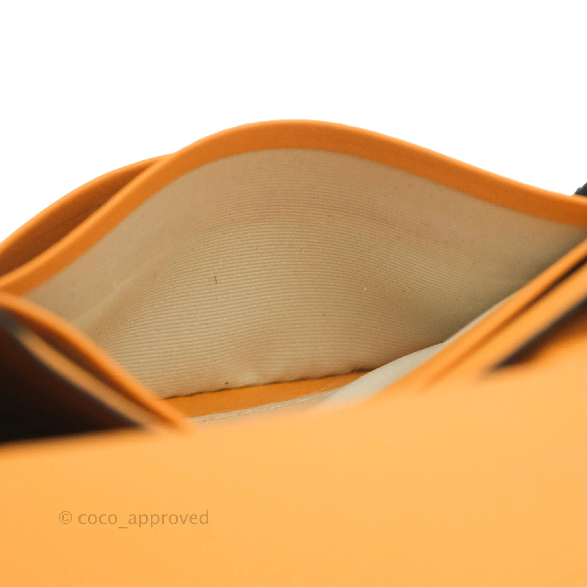 Loewe Small Heel Bag Soft Calfskin Apricot