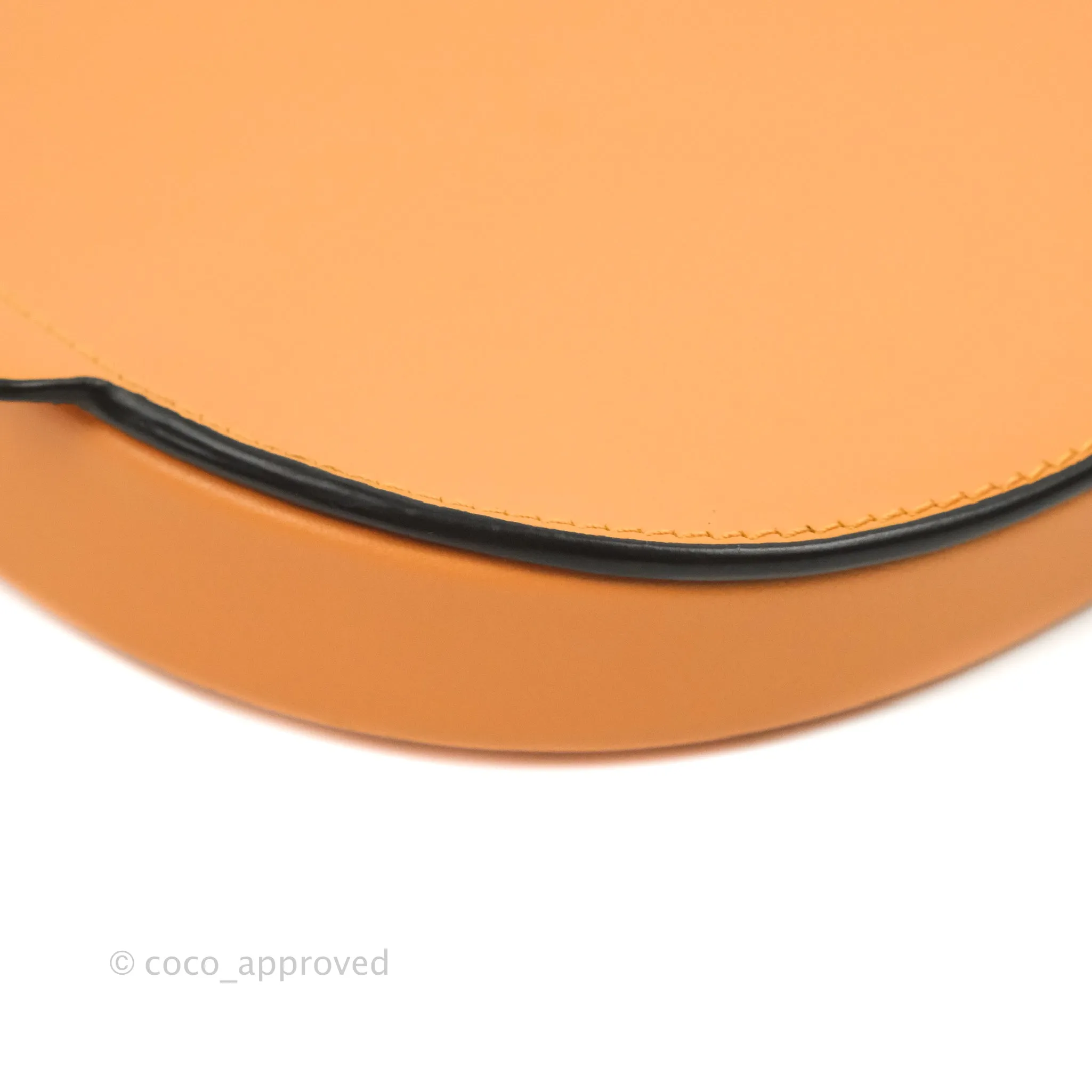 Loewe Small Heel Bag Soft Calfskin Apricot