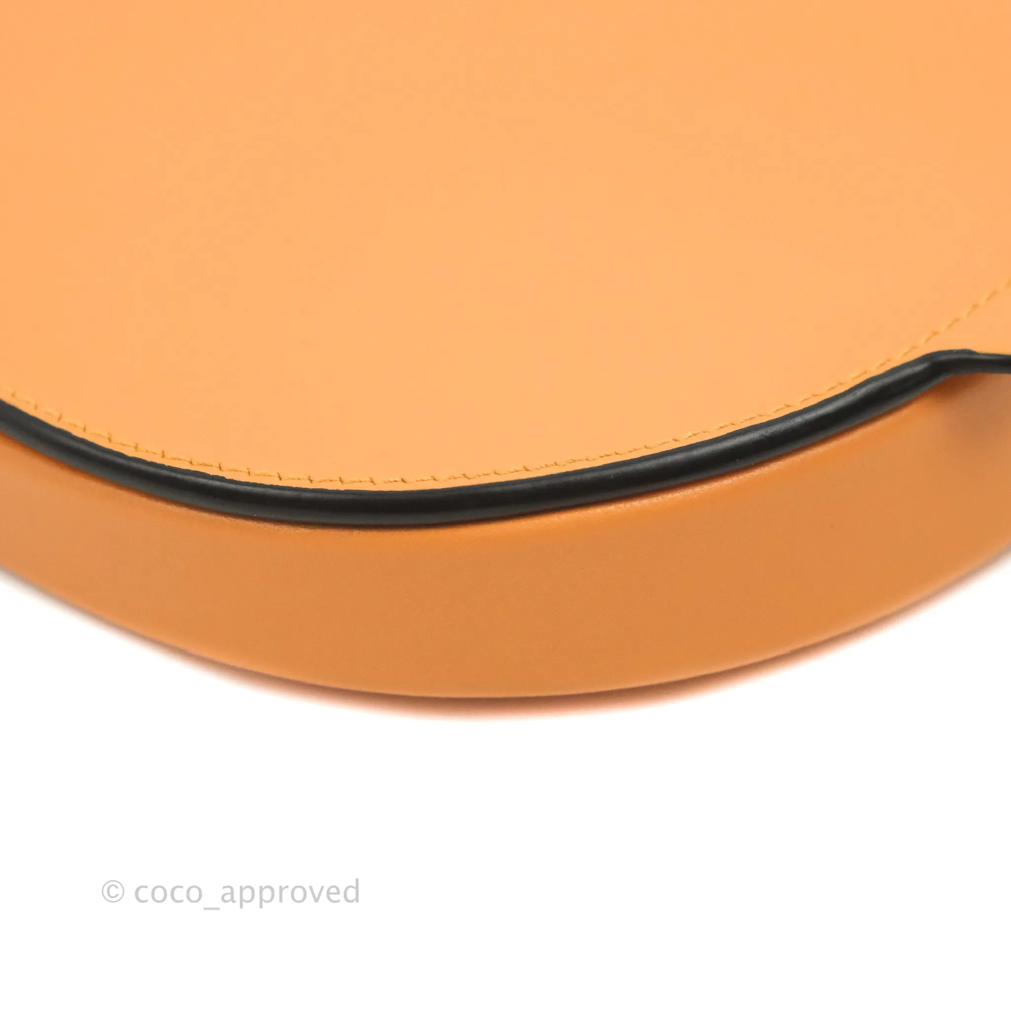 Loewe Small Heel Bag Soft Calfskin Apricot