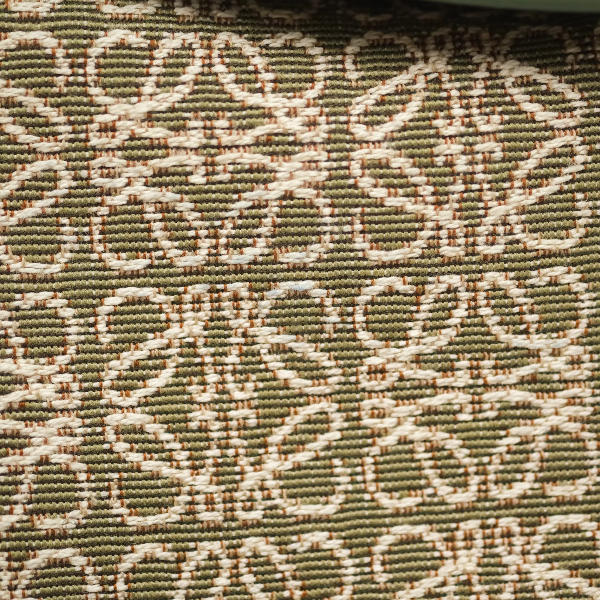 Loewe Small Luna Anagram Shoulder Bag Green Calfskin Jacquard