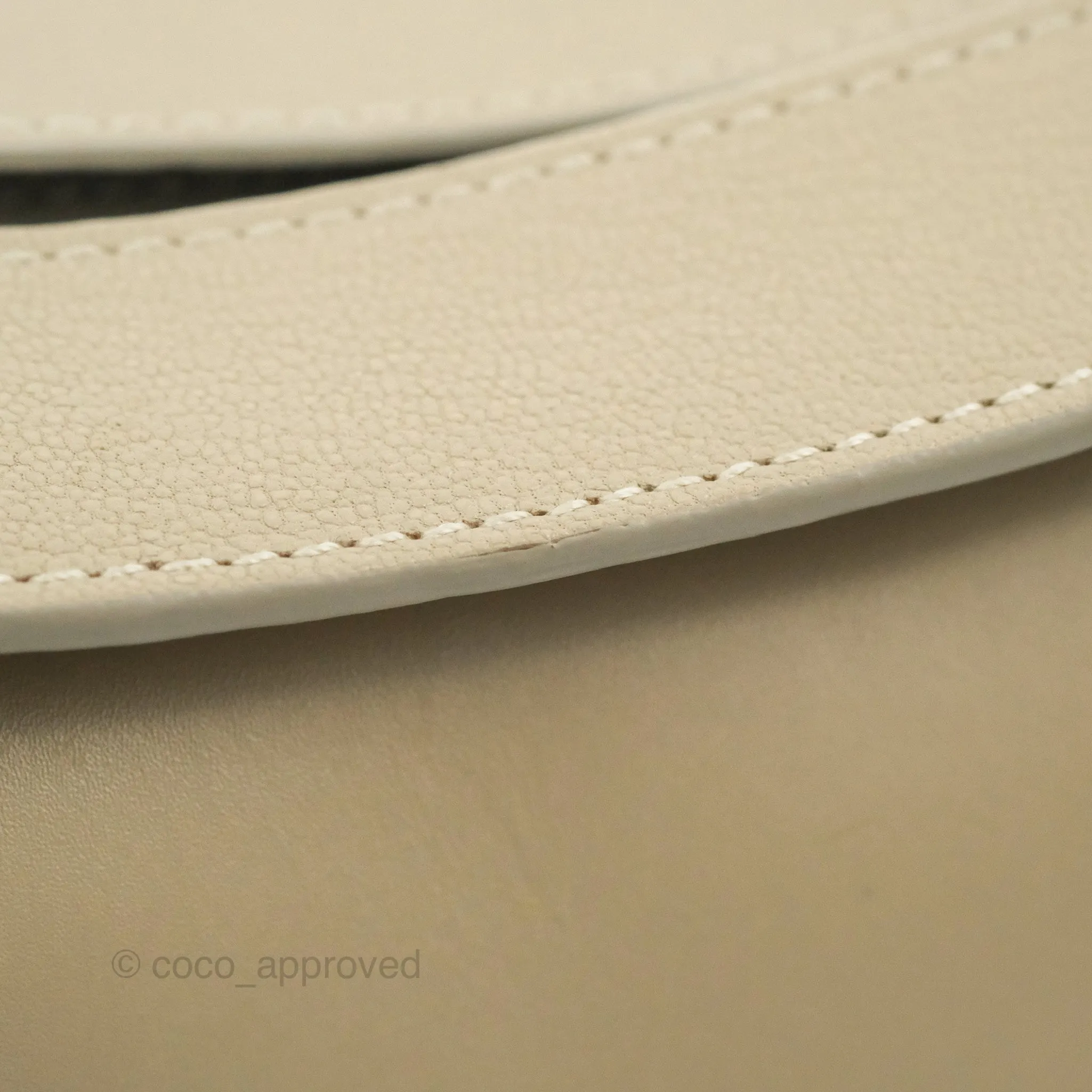 Loewe Small Luna Shoulder Bag Light Oat Calfskin