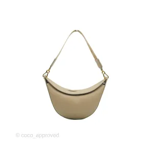 Loewe Small Luna Shoulder Bag Light Oat Calfskin