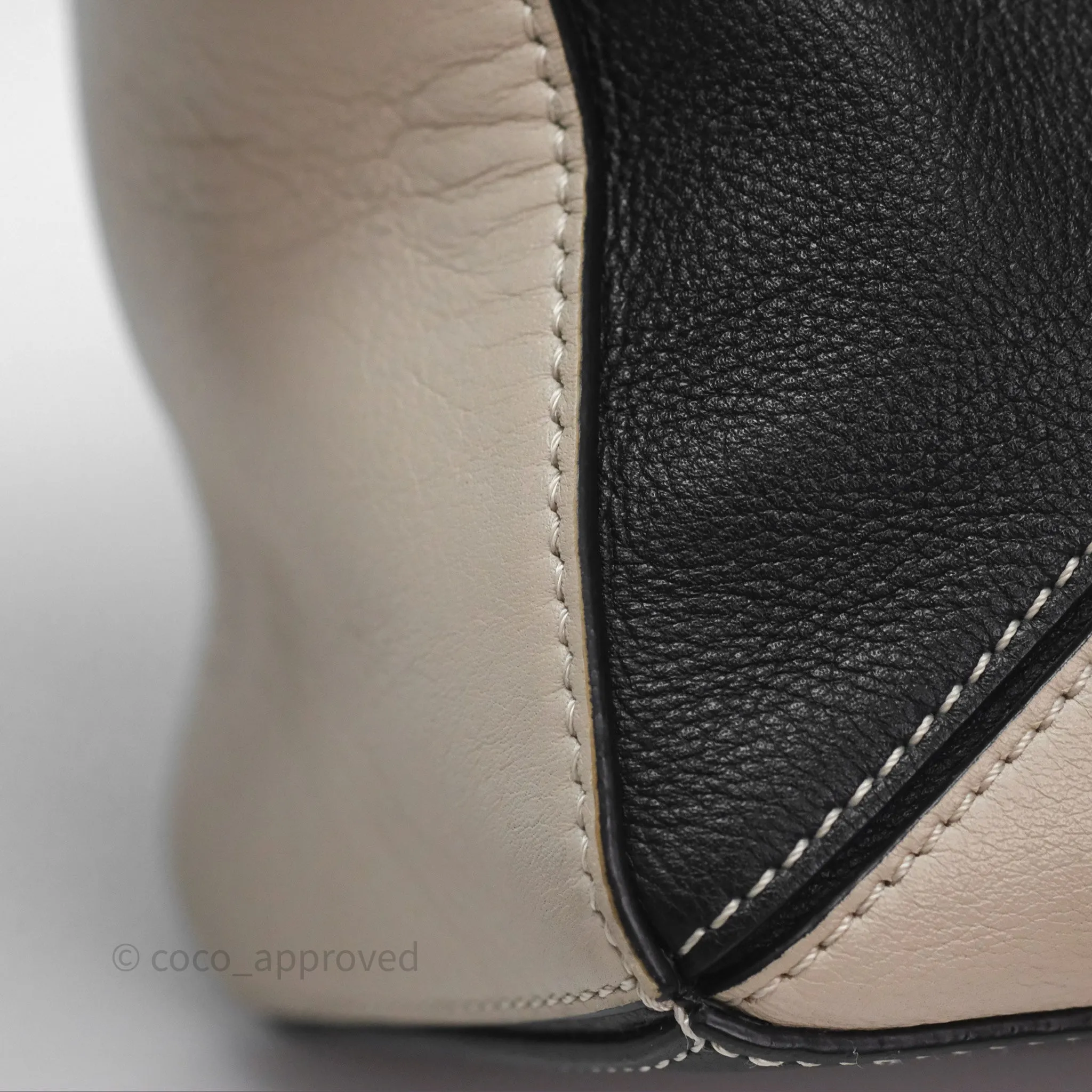 Loewe Small Puzzle Bag Amber/ Light Oat Calfskin Gold Hardware