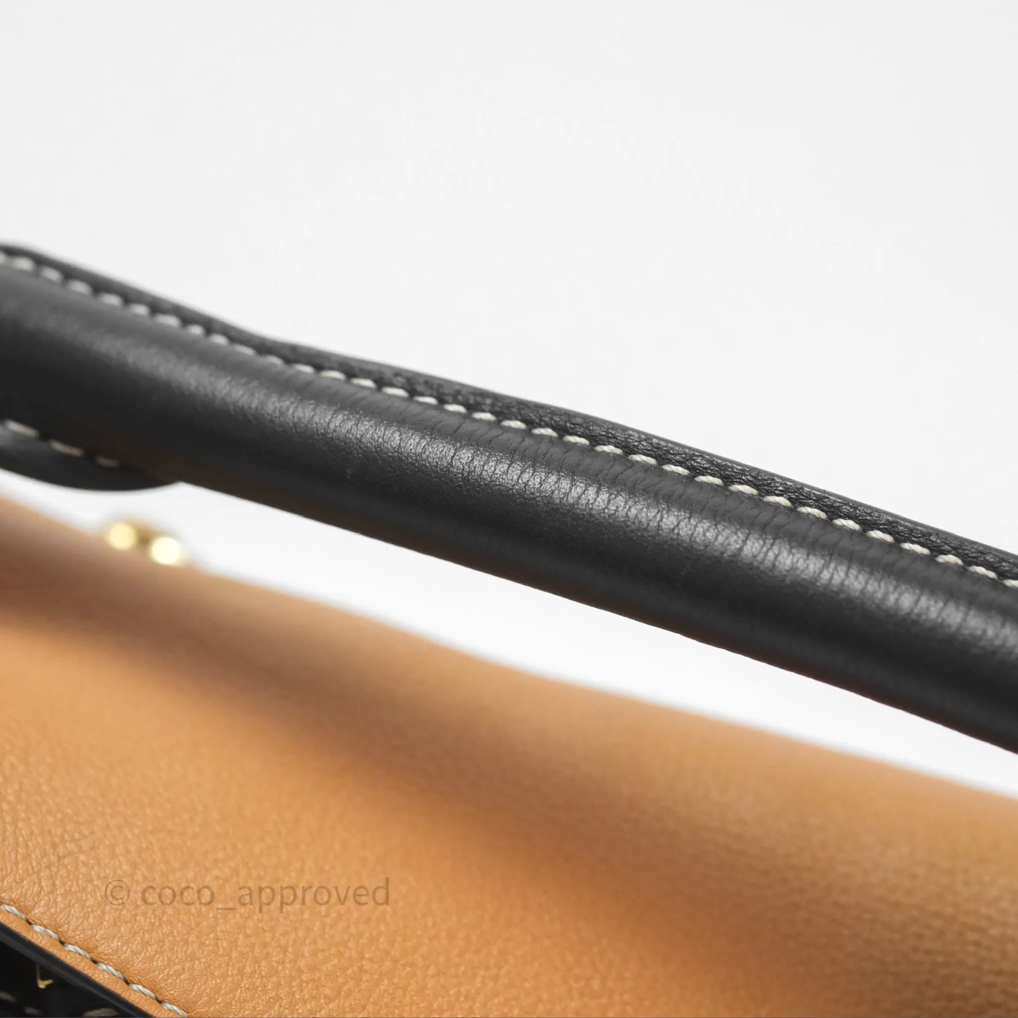 Loewe Small Puzzle Bag Amber/ Light Oat Calfskin Gold Hardware