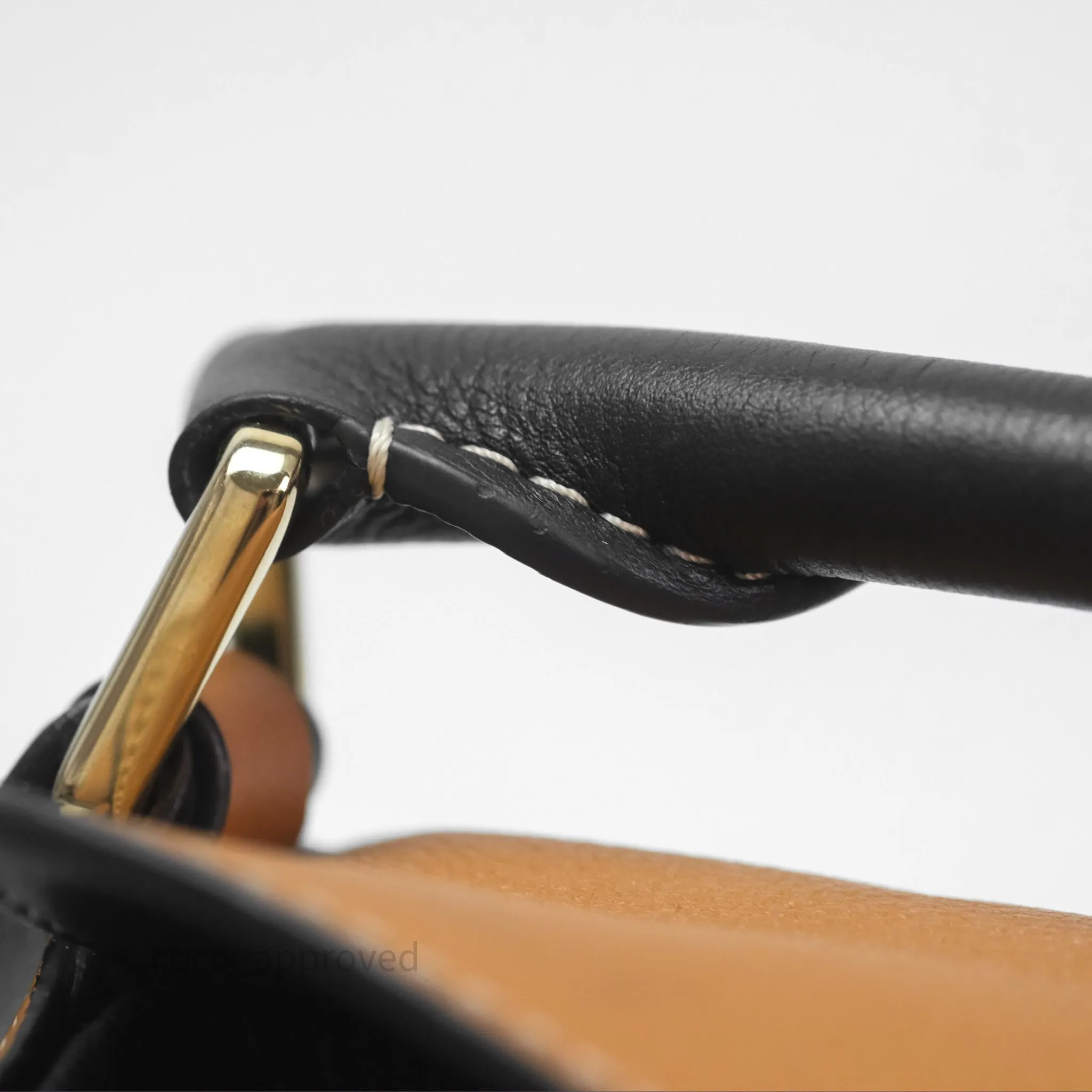 Loewe Small Puzzle Bag Amber/ Light Oat Calfskin Gold Hardware
