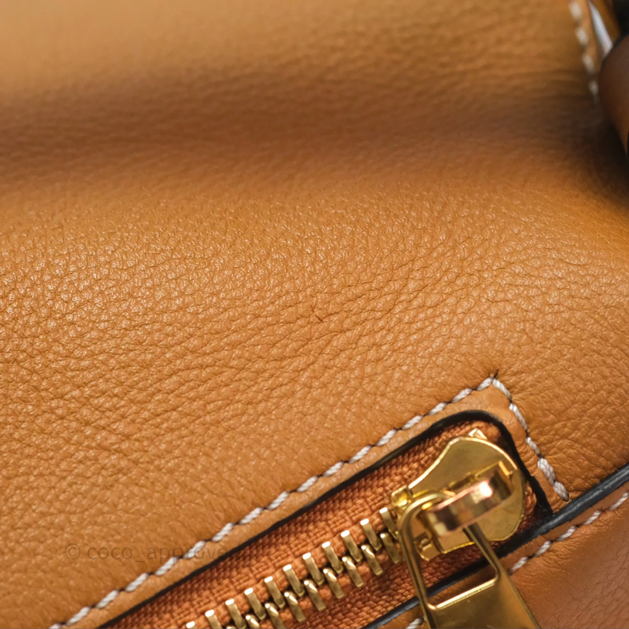 Loewe Small Puzzle Bag Amber/ Light Oat Calfskin Gold Hardware