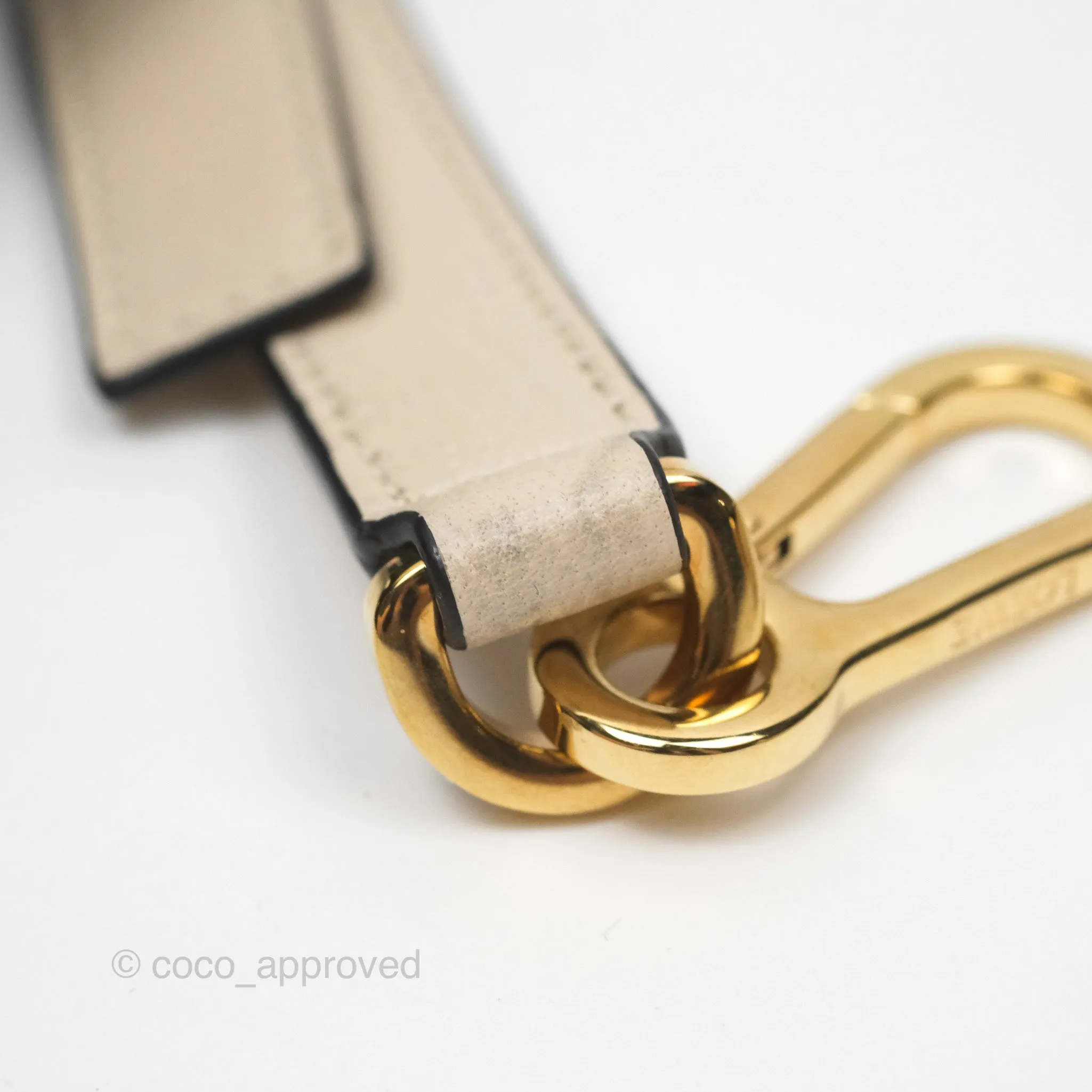Loewe Small Puzzle Bag Beige Calfskin Gold Hardware