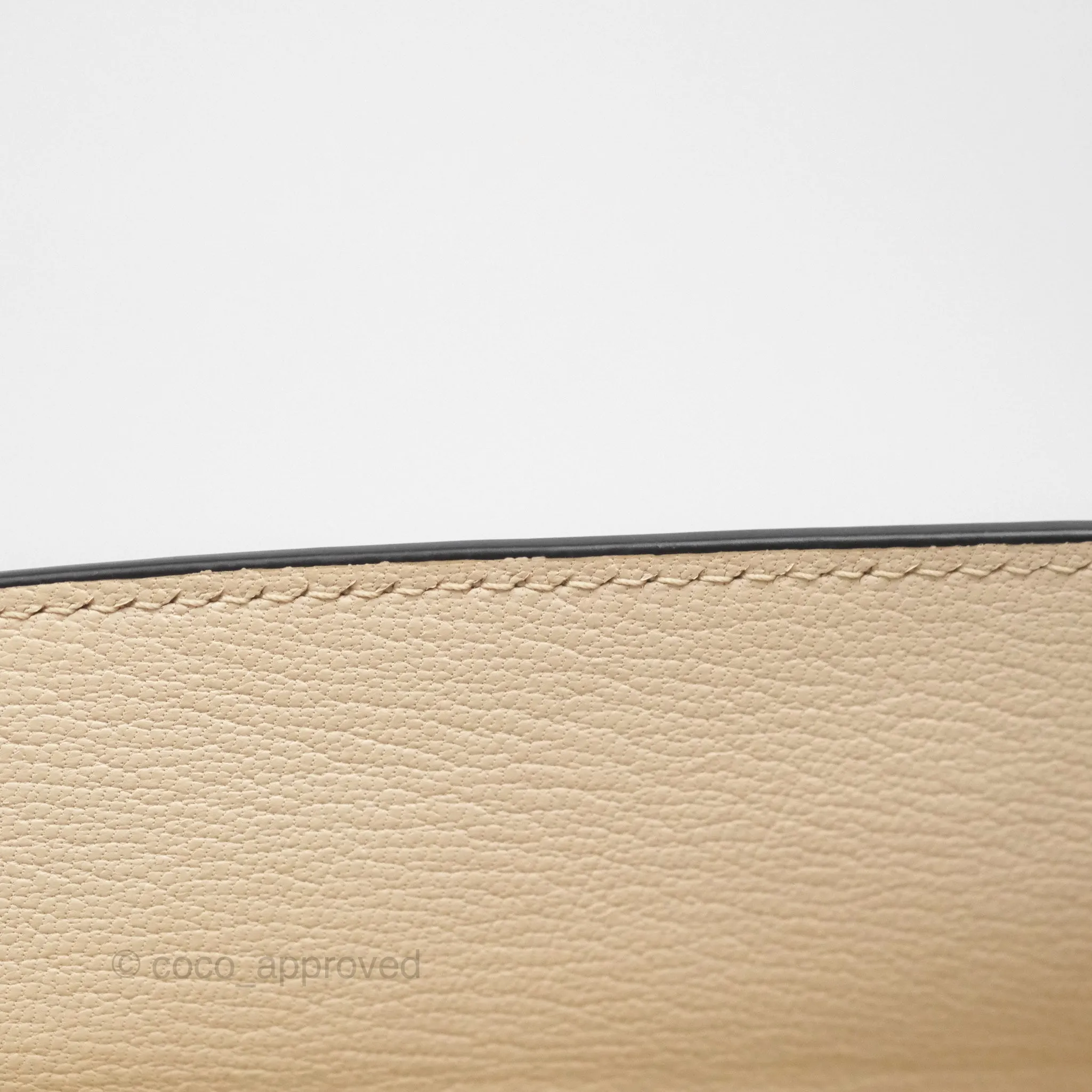 Loewe Small Puzzle Bag Beige Calfskin Gold Hardware