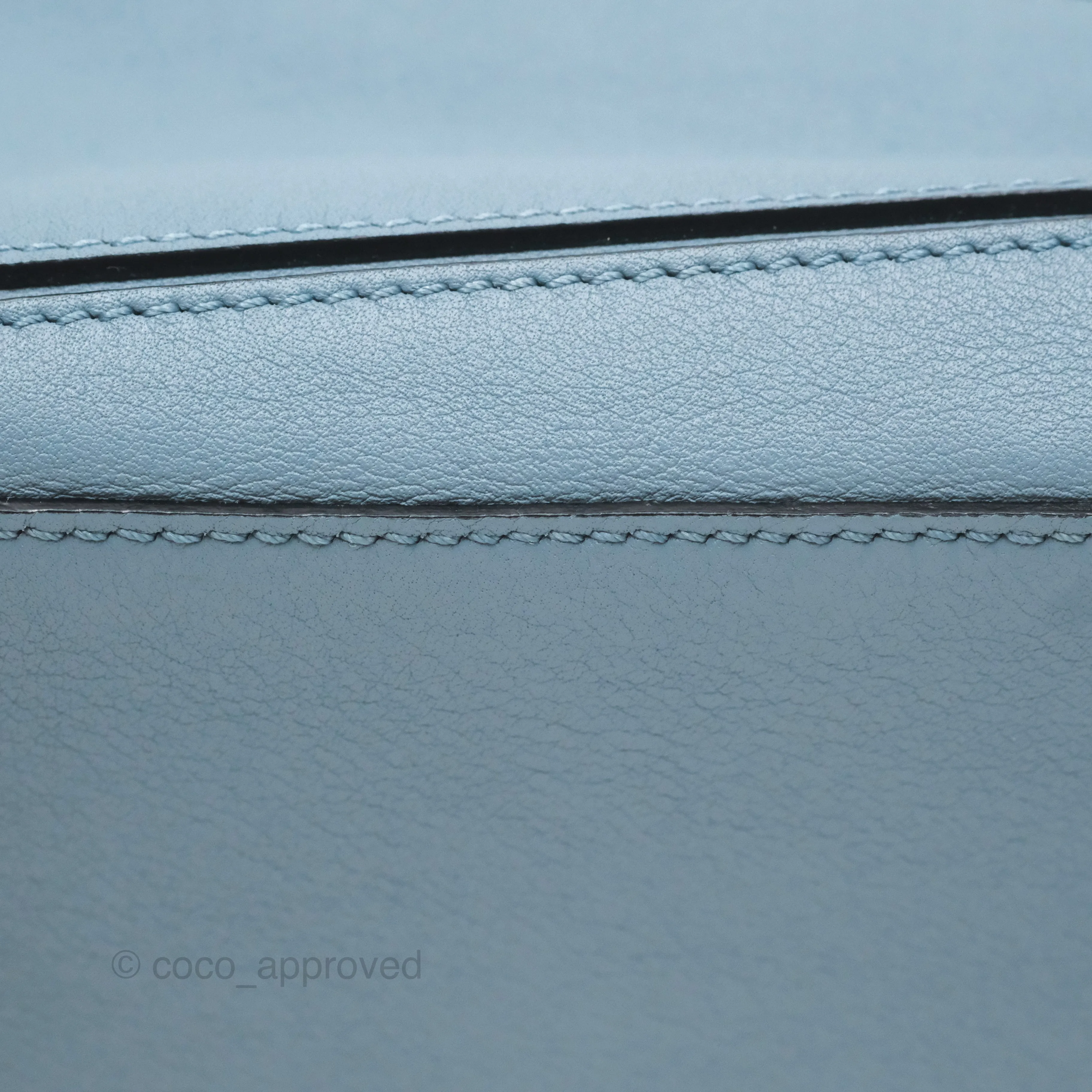 Loewe Small Puzzle Bag Blue Calfskin Silver Hardware