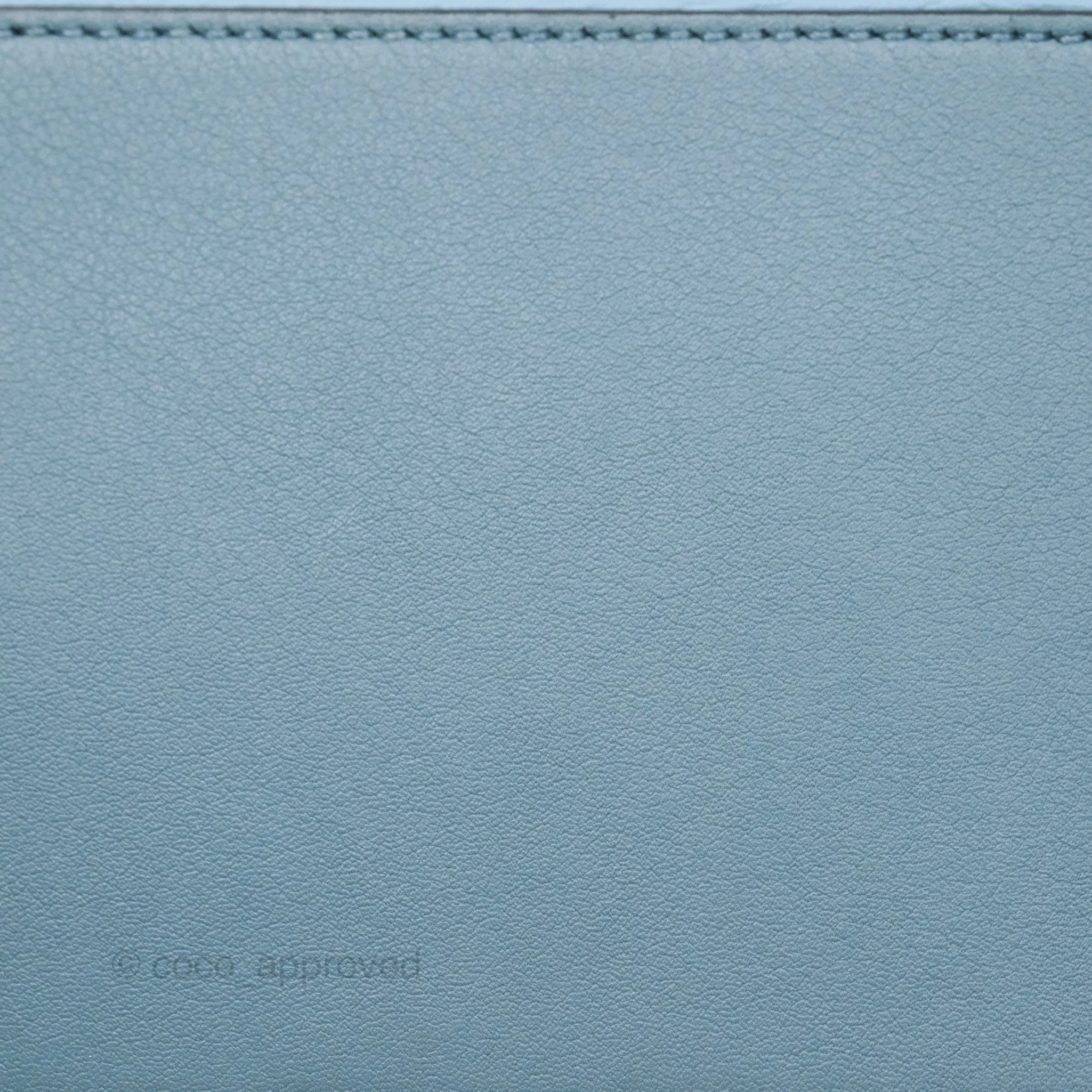 Loewe Small Puzzle Bag Blue Grained Calfskin Gold Hardware