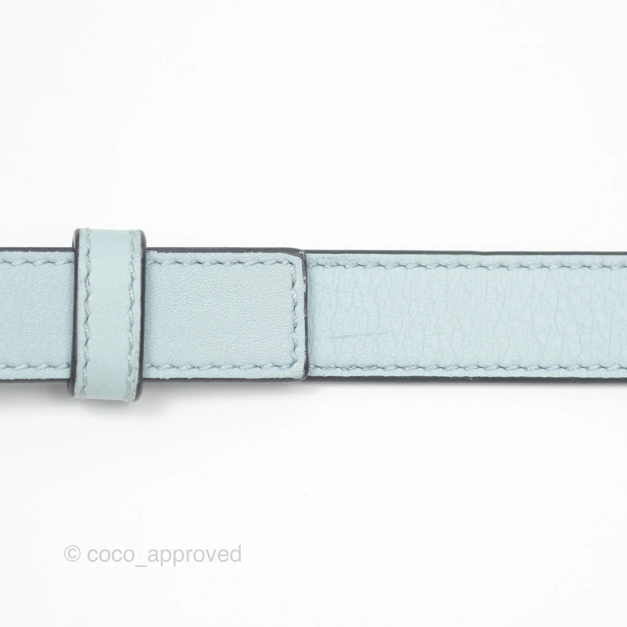 Loewe Small Puzzle Bag Blue Grained Calfskin Gold Hardware