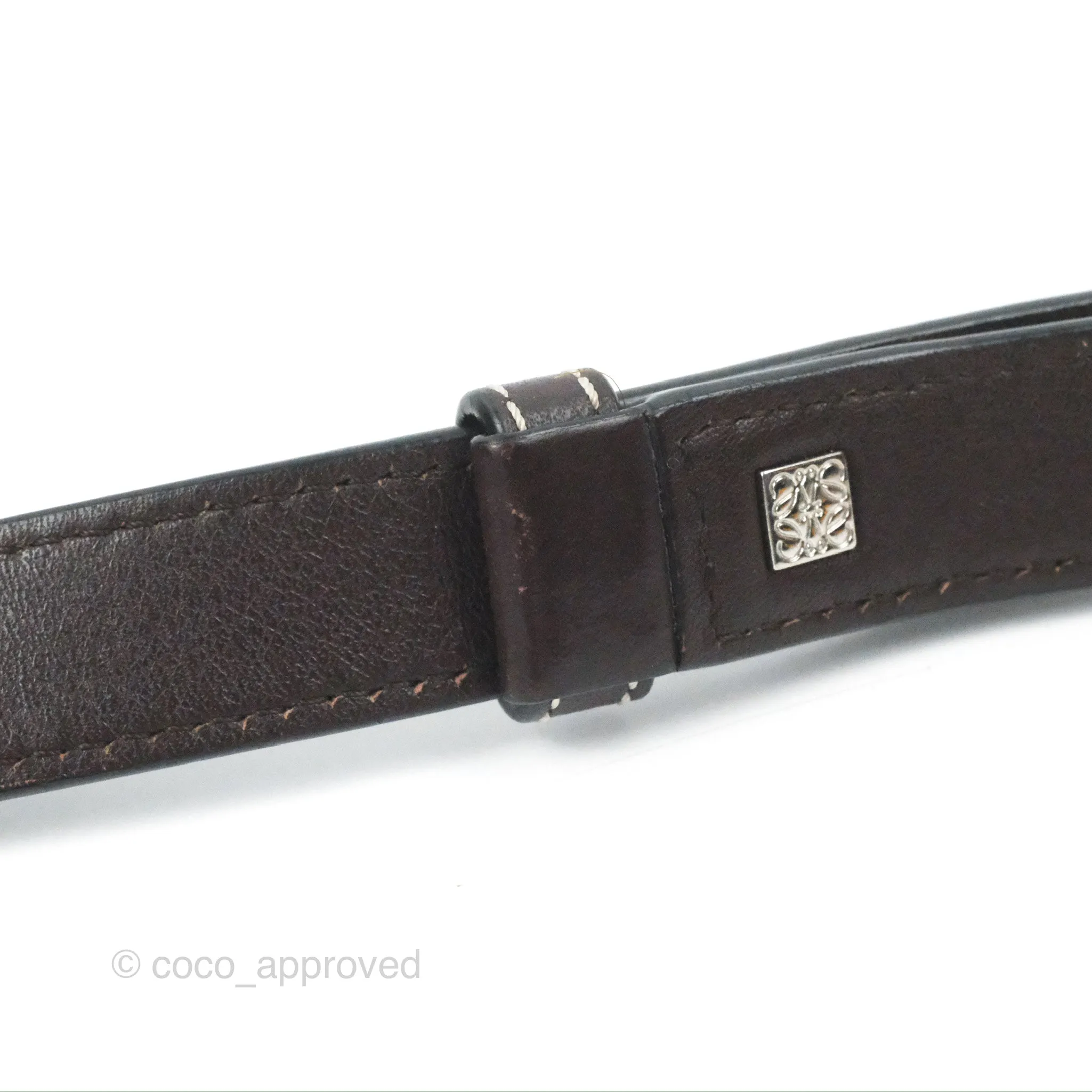 Loewe Small Puzzle Bag Brown Two Tone Calfskin