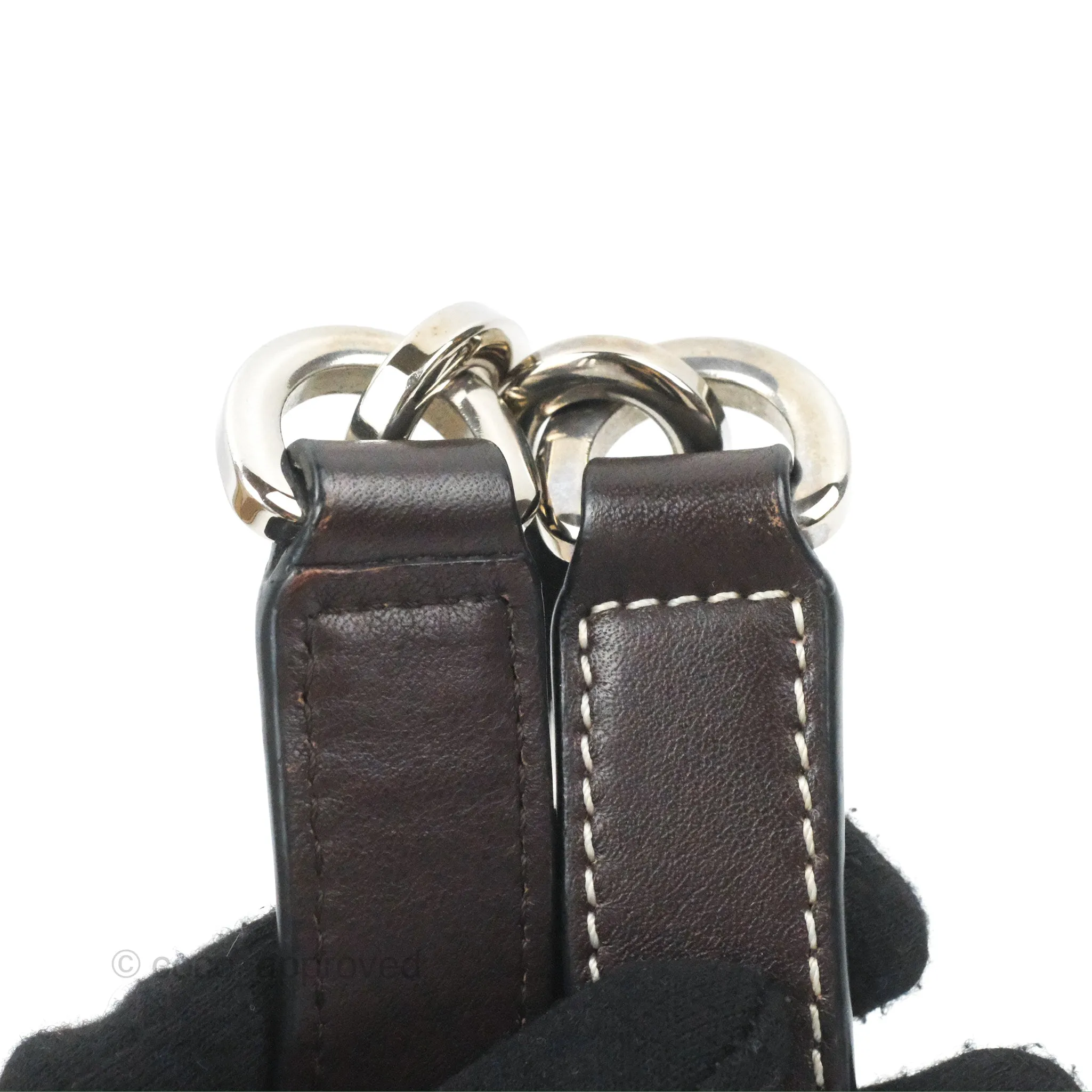 Loewe Small Puzzle Bag Brown Two Tone Calfskin