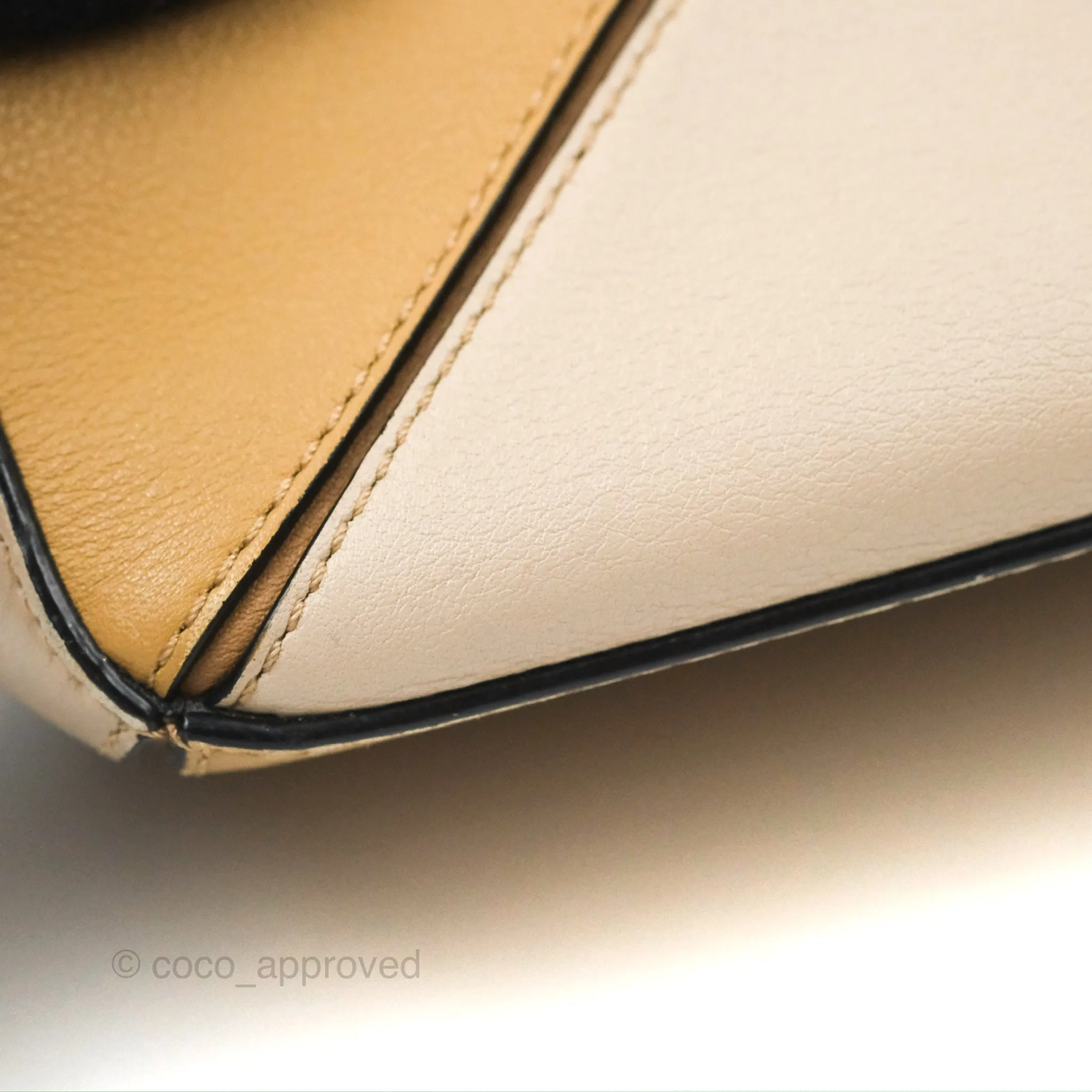 Loewe Small Puzzle Bag Brown Two Tone Calfskin
