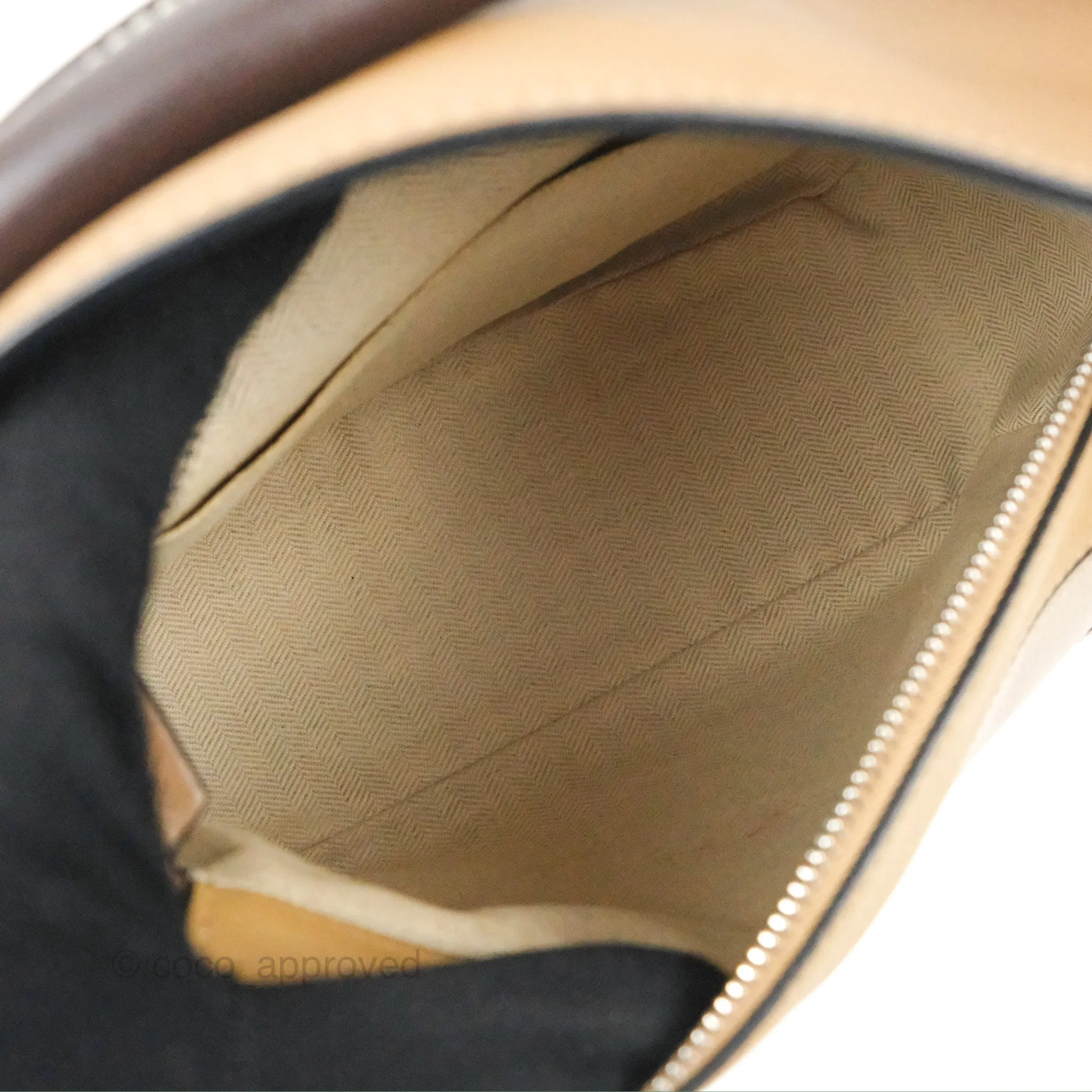 Loewe Small Puzzle Bag Brown Two Tone Calfskin