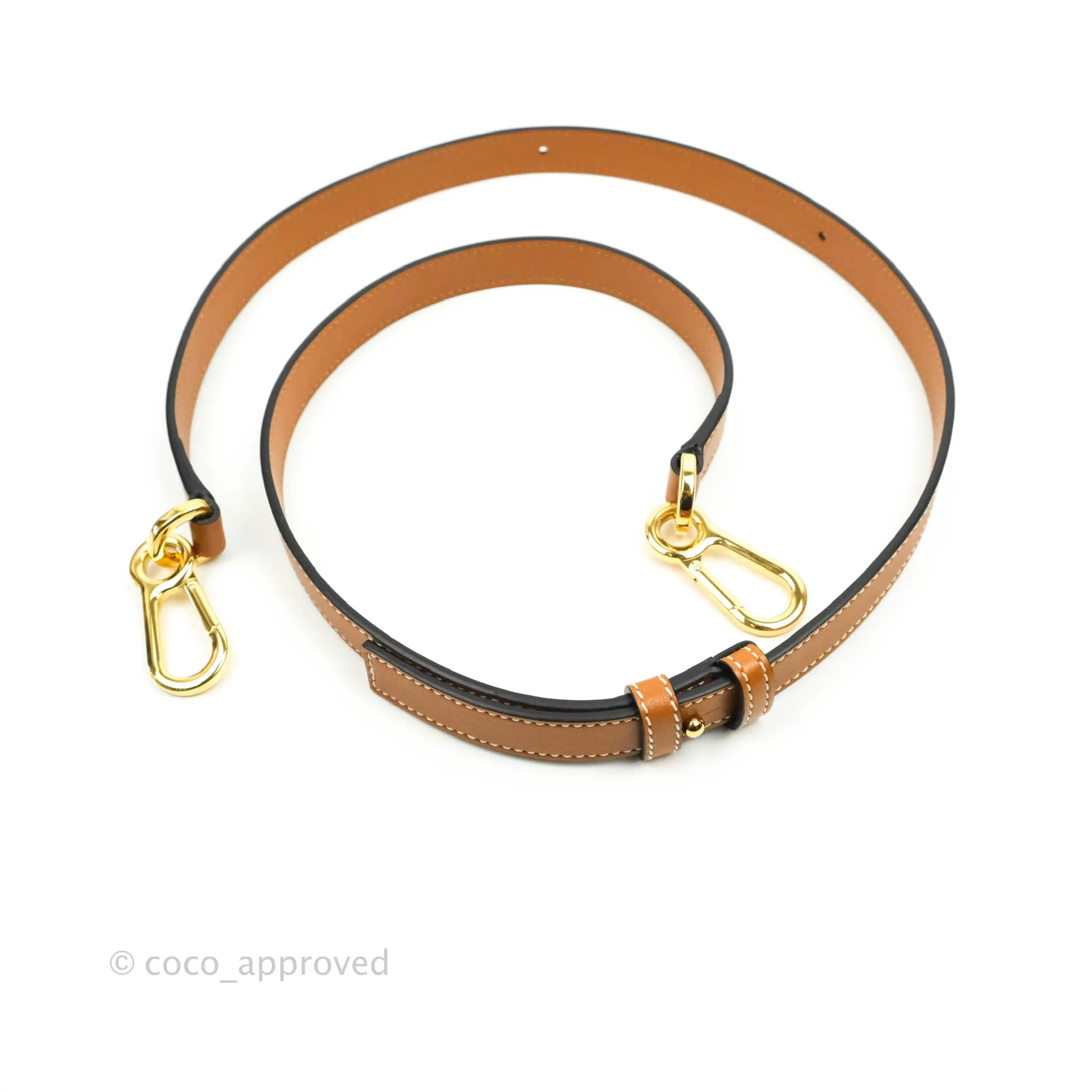 Loewe Small Puzzle Bag Caramel Calfskin Gold Hardware