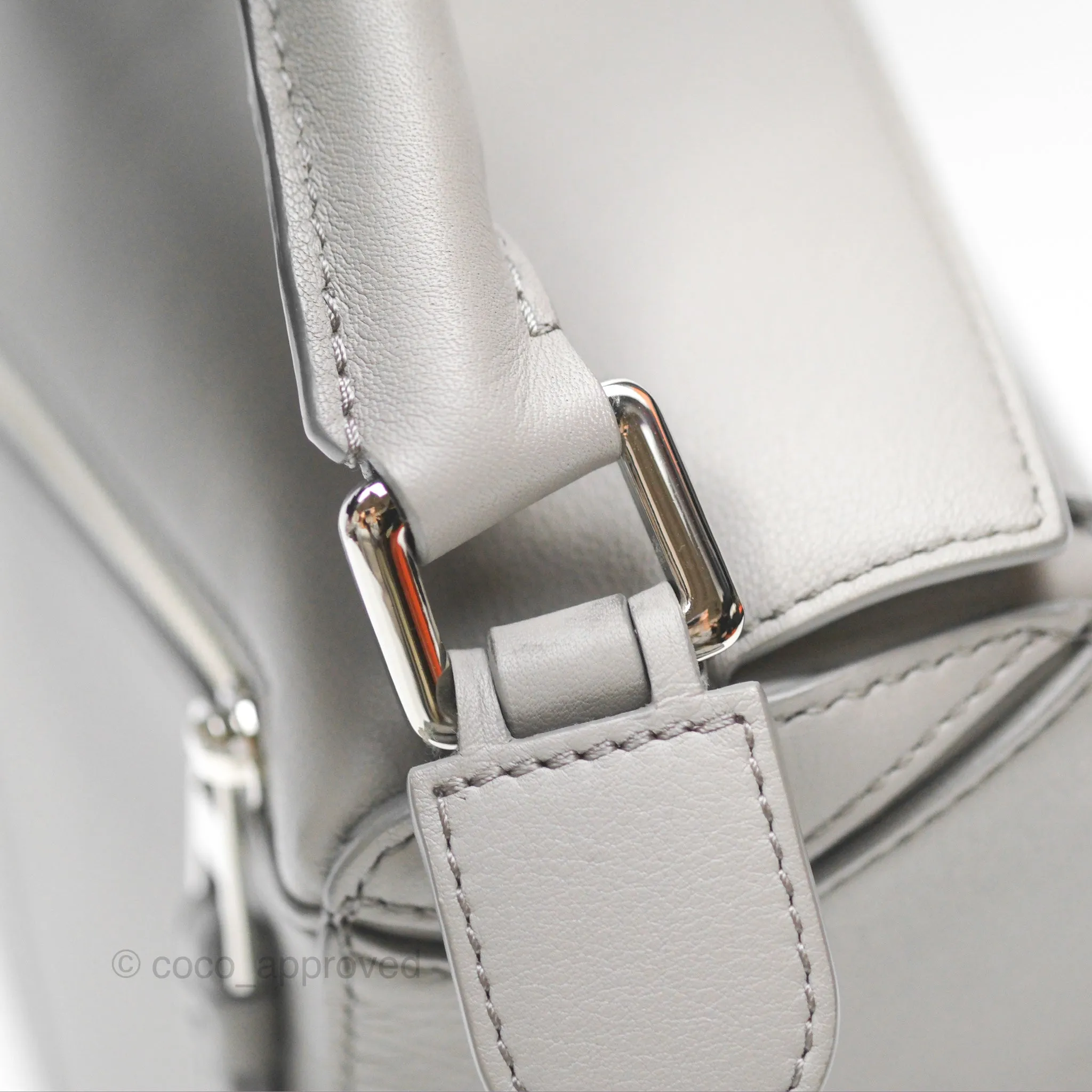 Loewe Small Puzzle Bag Grey Calfskin