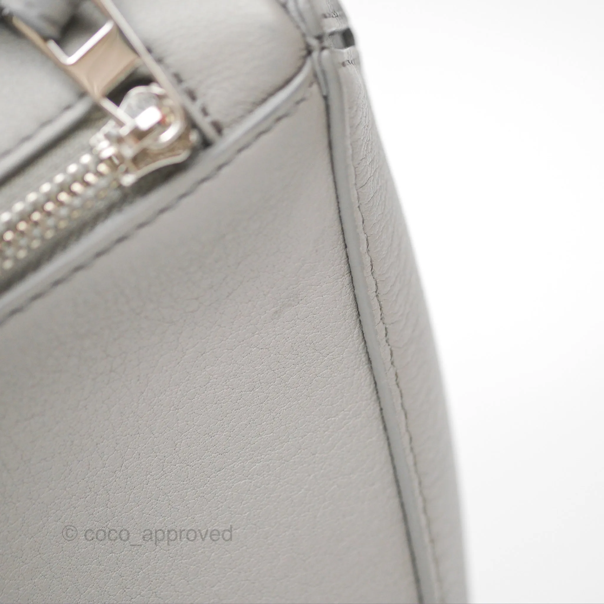 Loewe Small Puzzle Bag Grey Calfskin