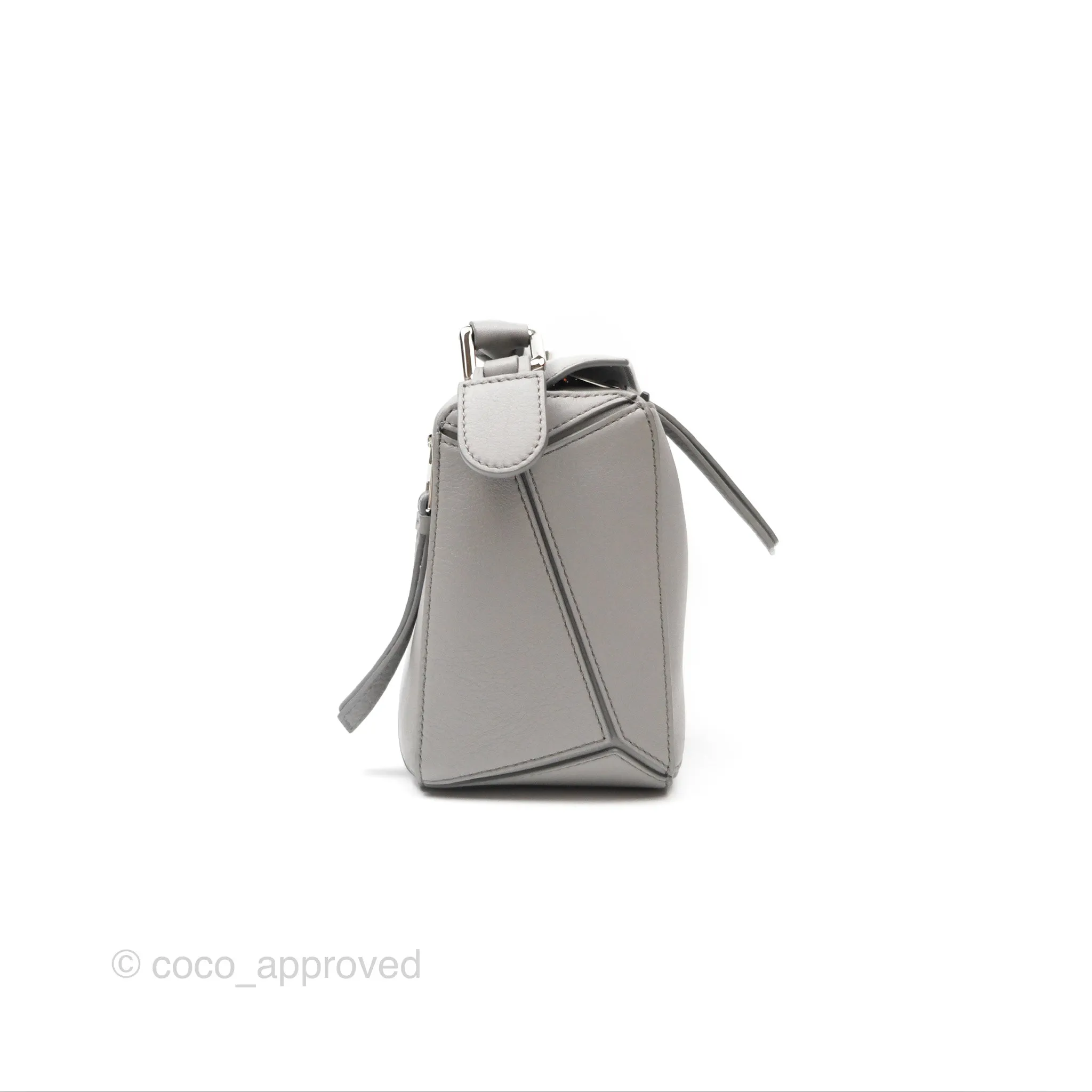 Loewe Small Puzzle Bag Grey Calfskin