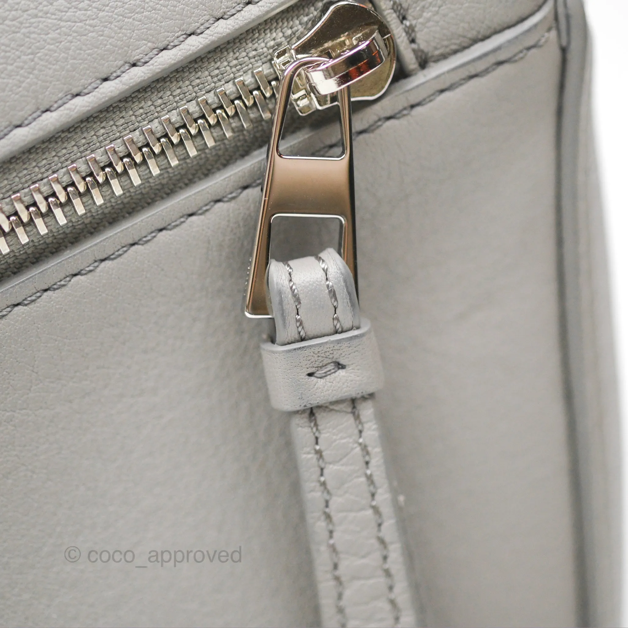 Loewe Small Puzzle Bag Grey Calfskin