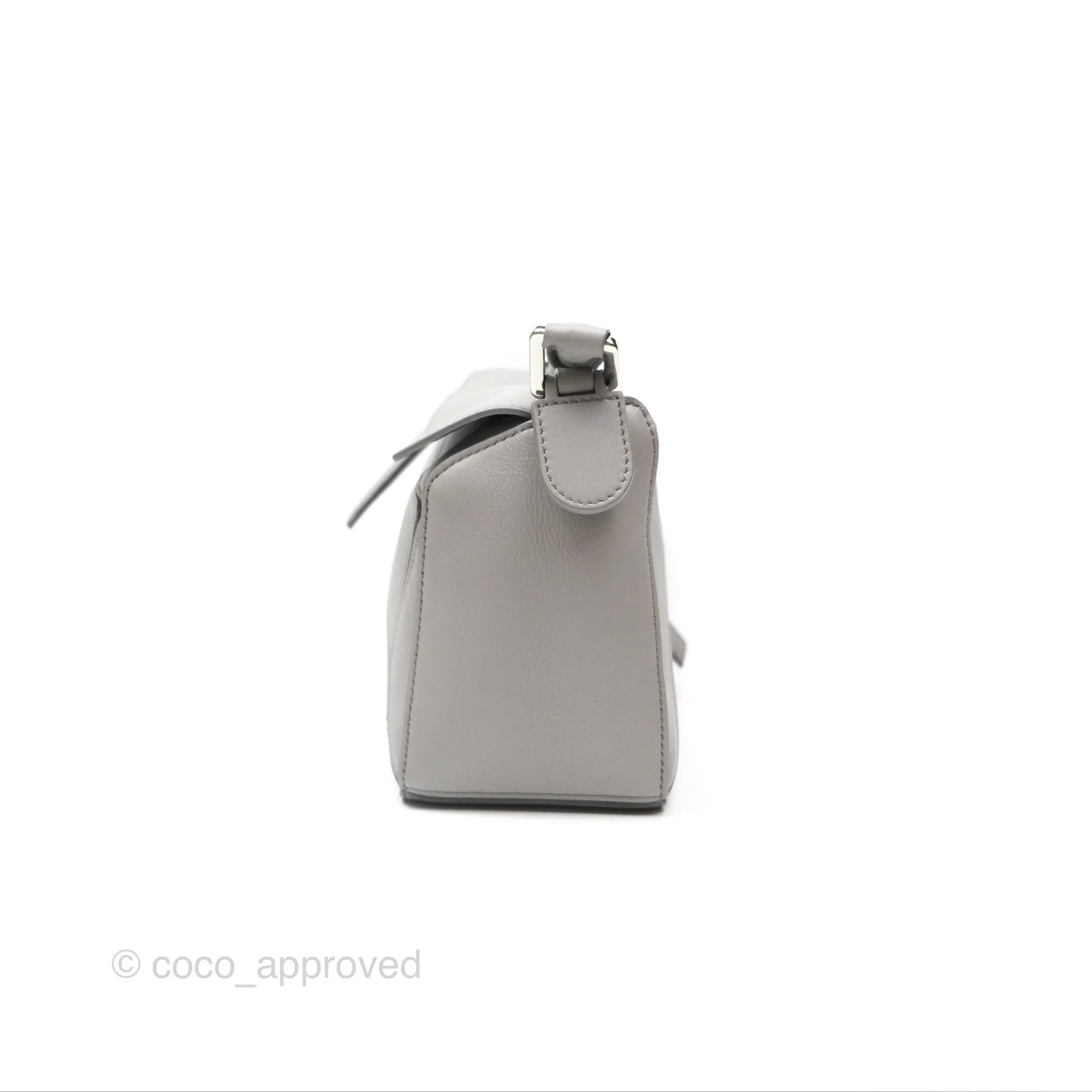 Loewe Small Puzzle Bag Grey Calfskin