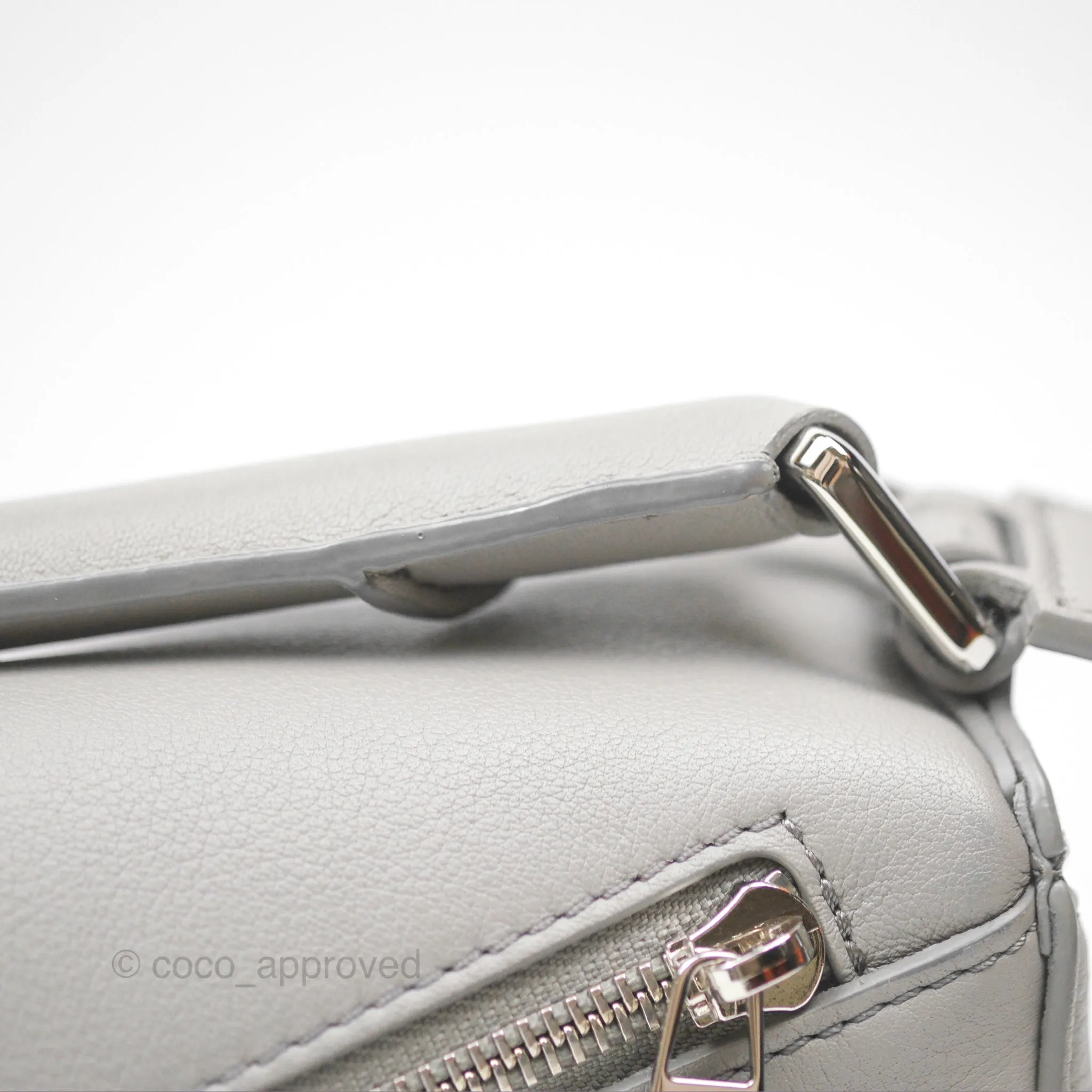 Loewe Small Puzzle Bag Grey Calfskin