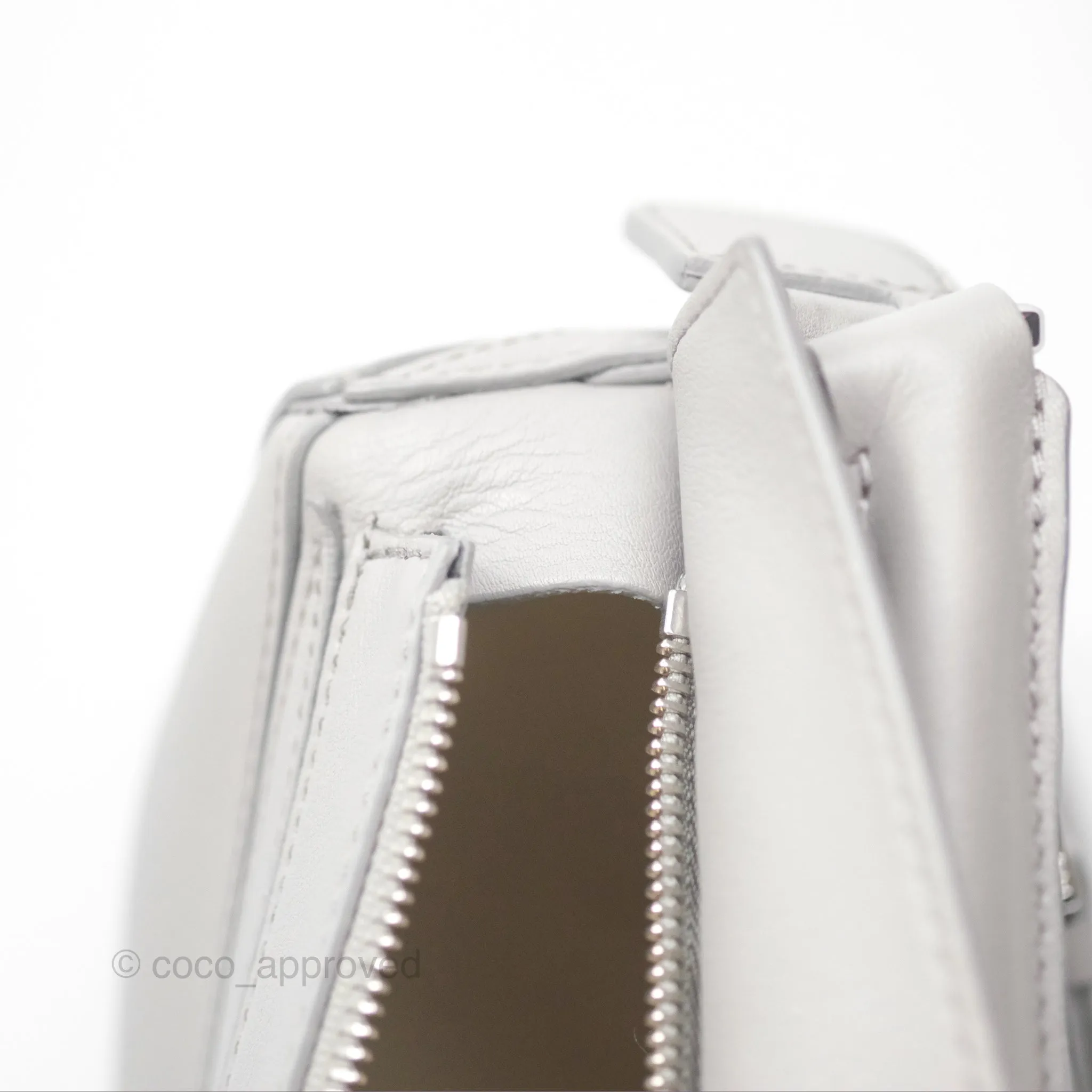 Loewe Small Puzzle Bag Grey Calfskin