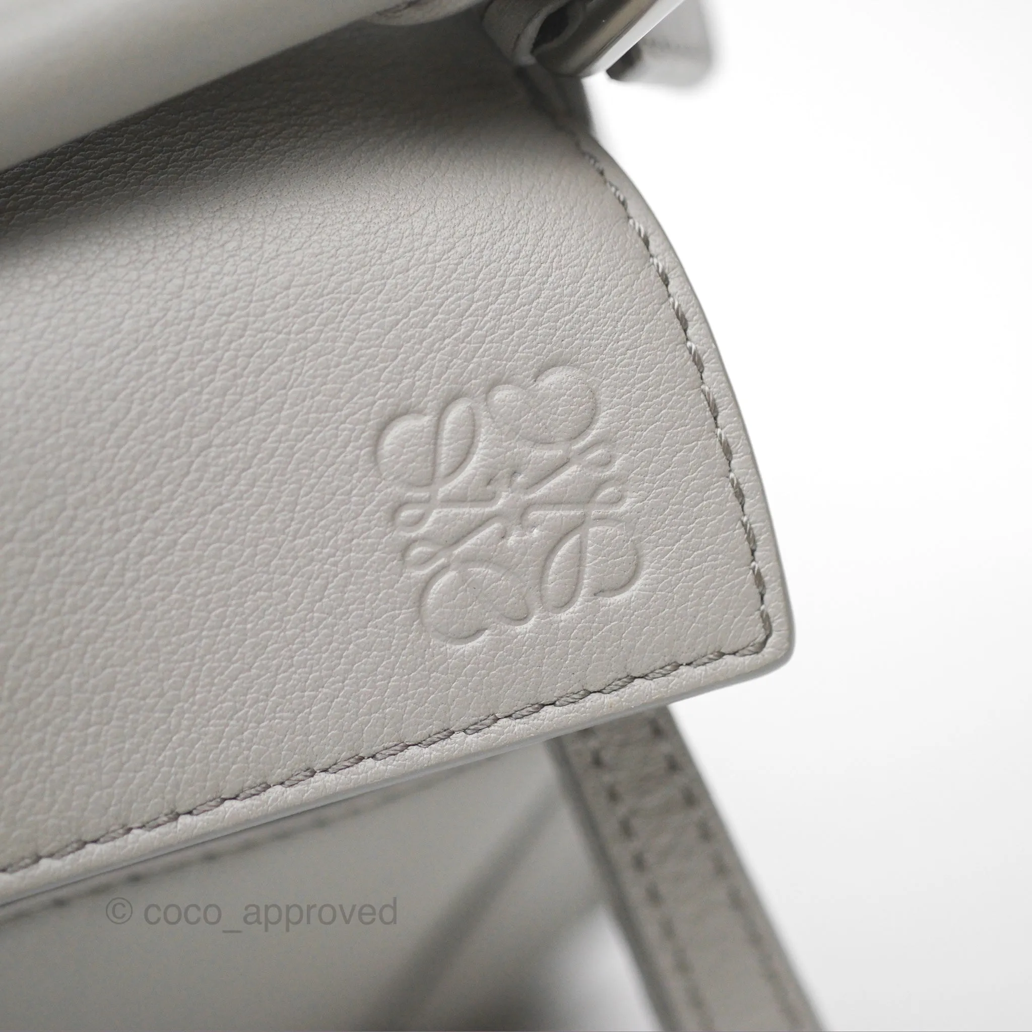 Loewe Small Puzzle Bag Grey Calfskin
