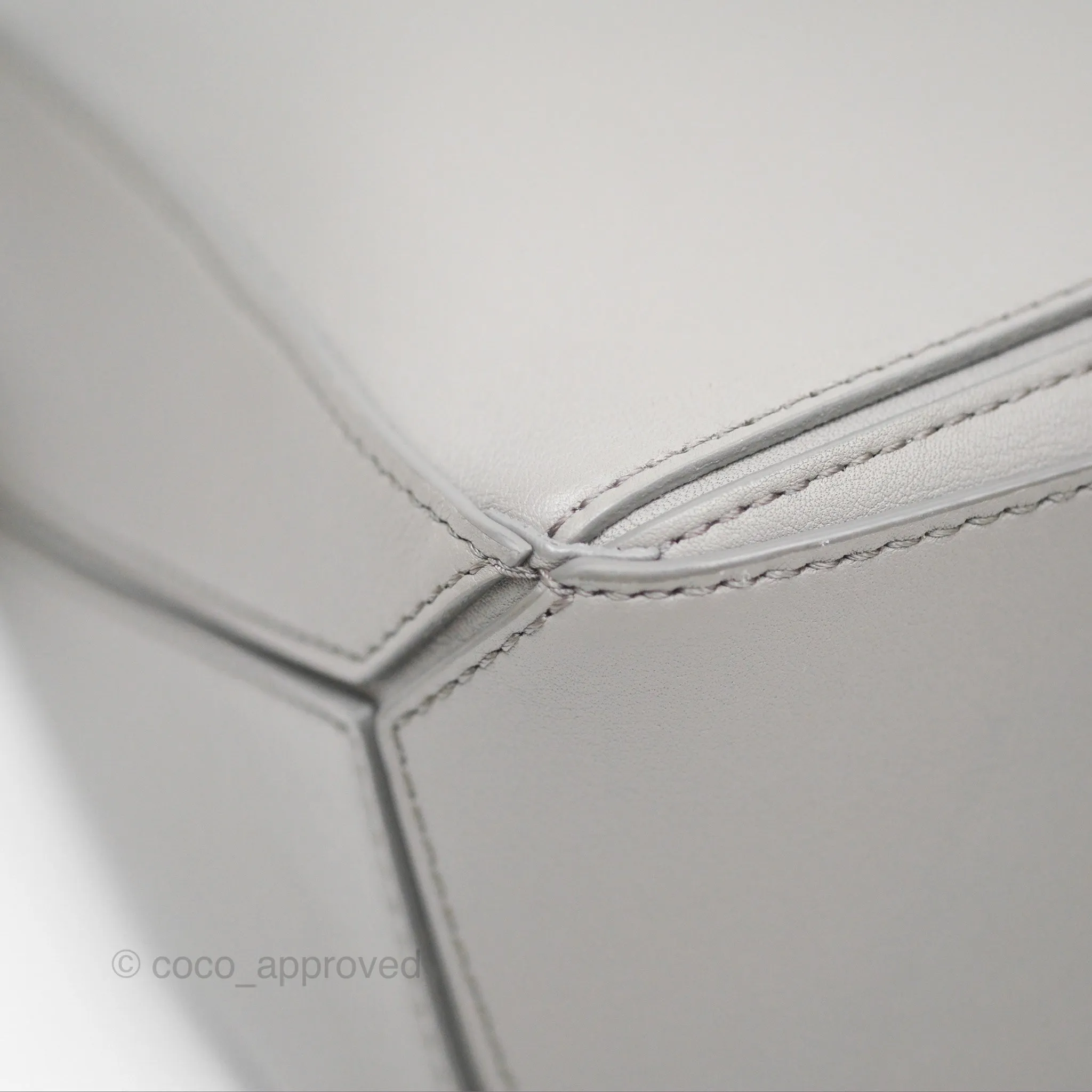 Loewe Small Puzzle Bag Grey Calfskin