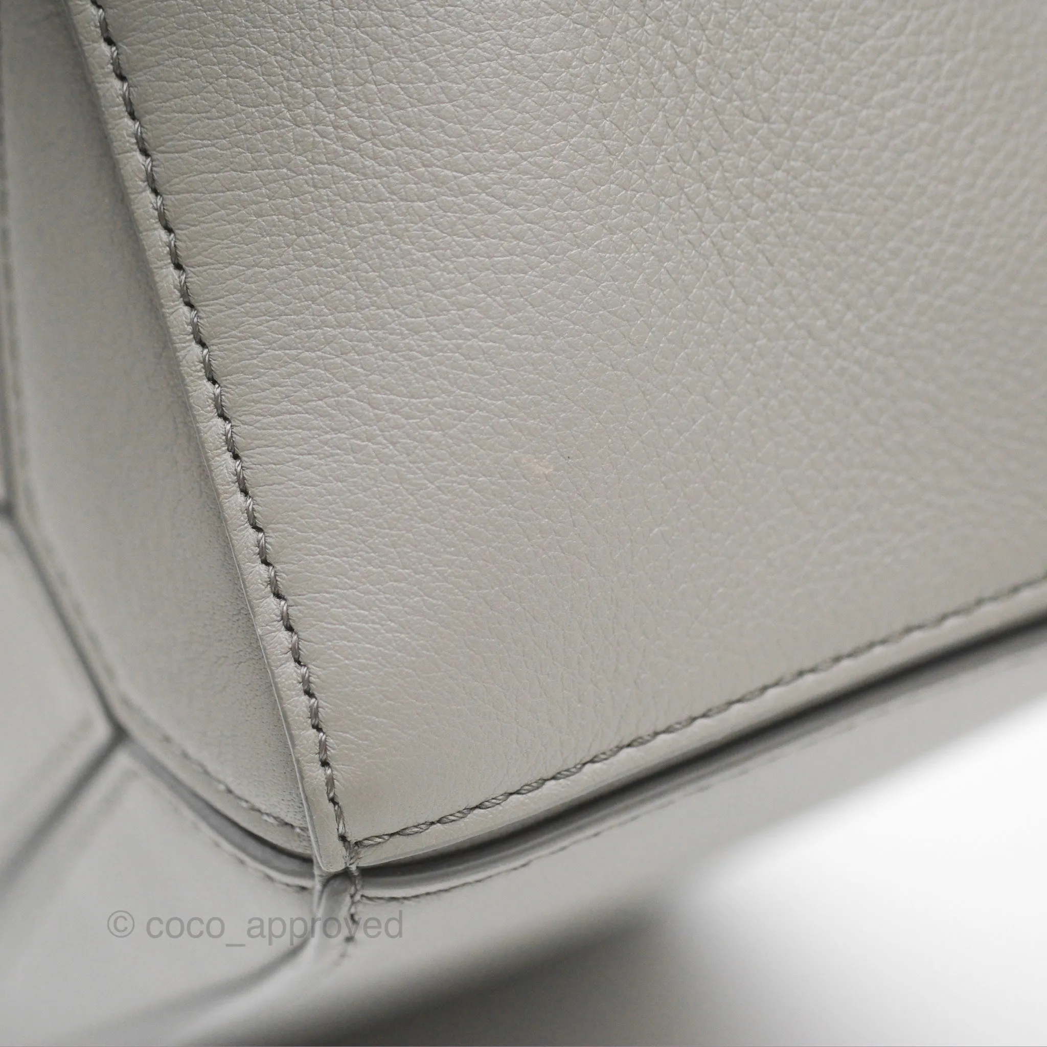 Loewe Small Puzzle Bag Grey Calfskin