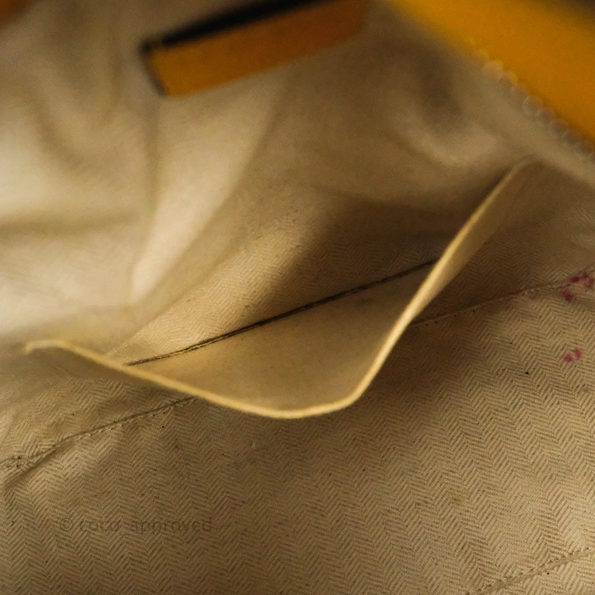 Loewe Small Puzzle Bag Mustard Grained Calfskin