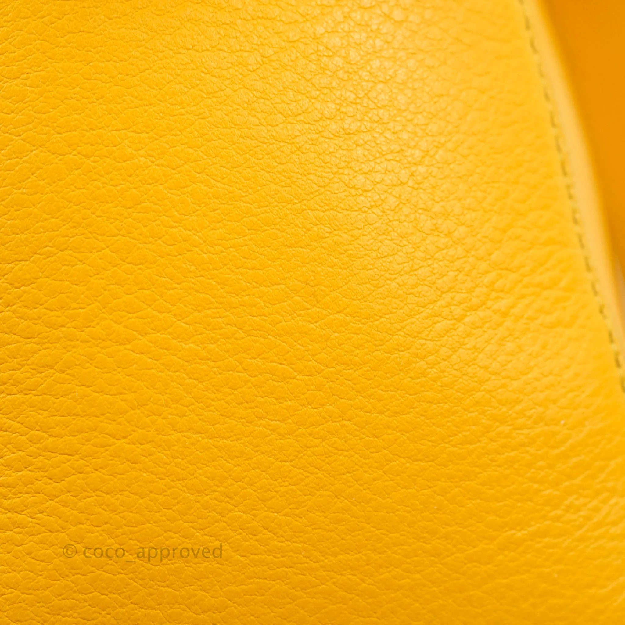 Loewe Small Puzzle Bag Mustard Grained Calfskin