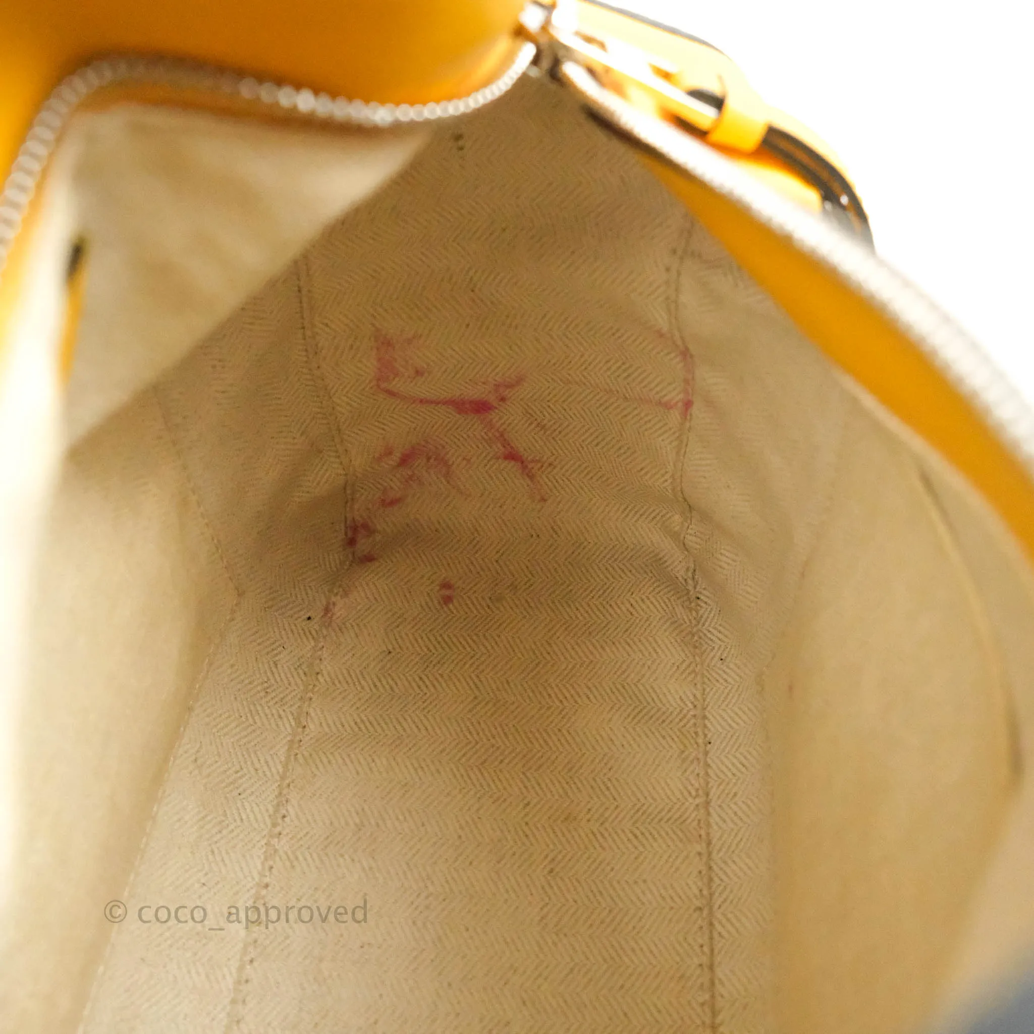 Loewe Small Puzzle Bag Mustard Grained Calfskin