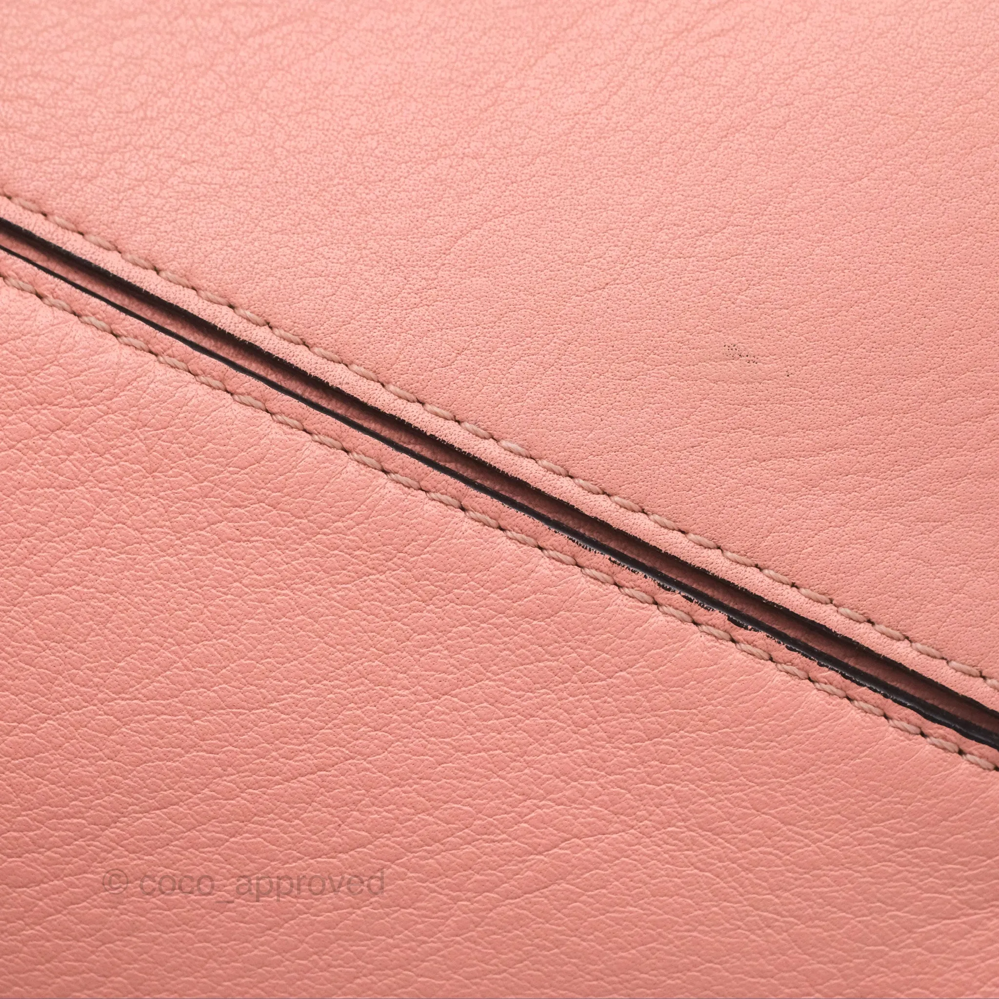 Loewe Small Puzzle Bag Pink Calfskin