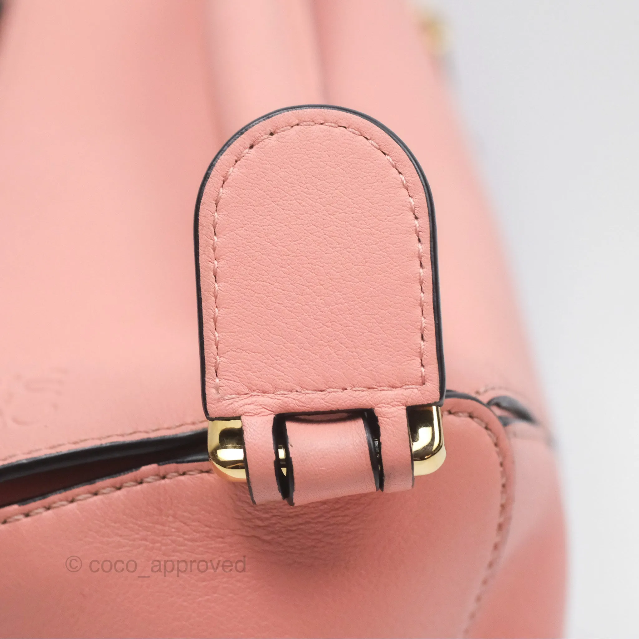 Loewe Small Puzzle Bag Pink Calfskin