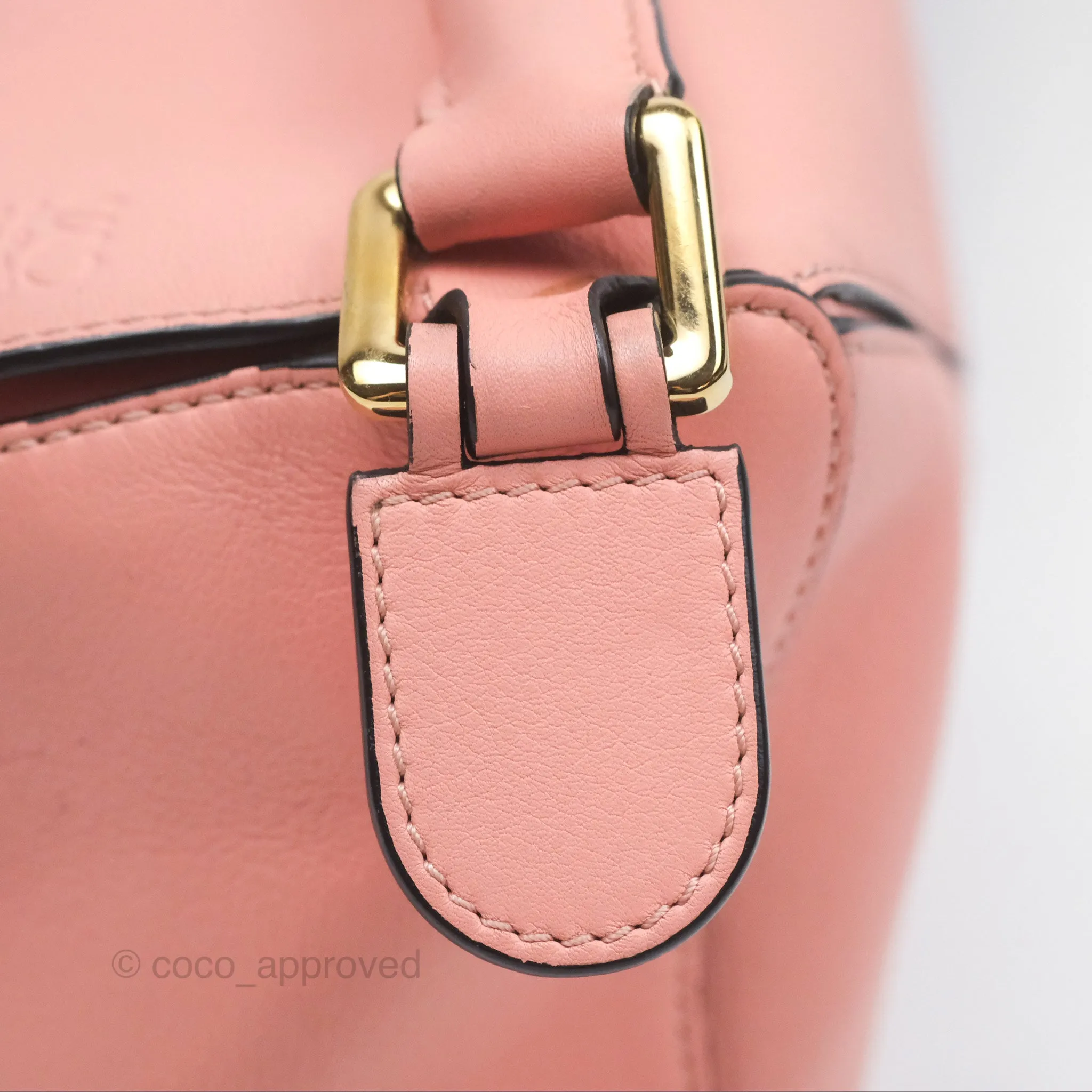Loewe Small Puzzle Bag Pink Calfskin