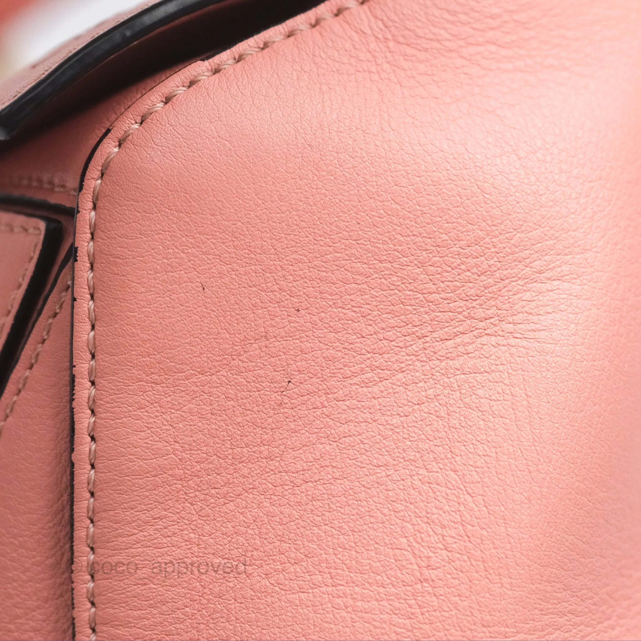 Loewe Small Puzzle Bag Pink Calfskin