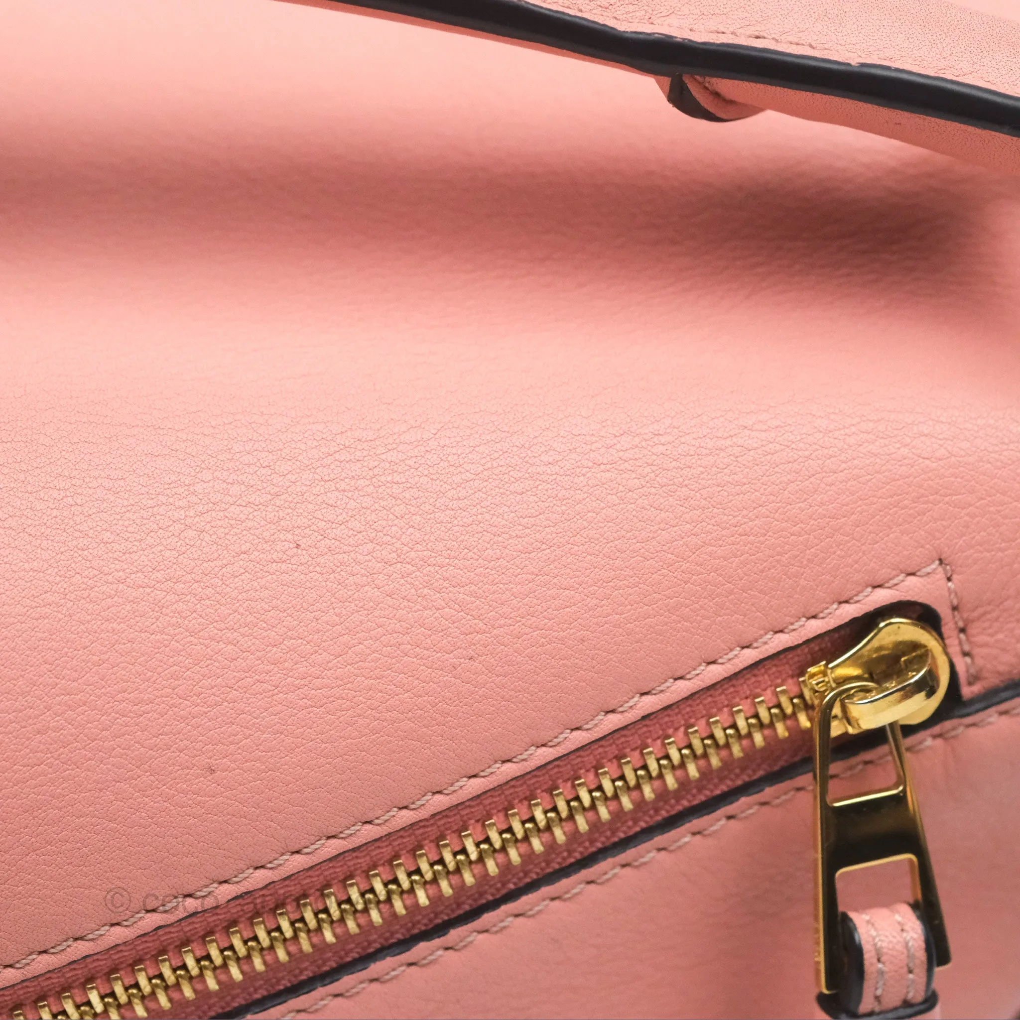 Loewe Small Puzzle Bag Pink Calfskin