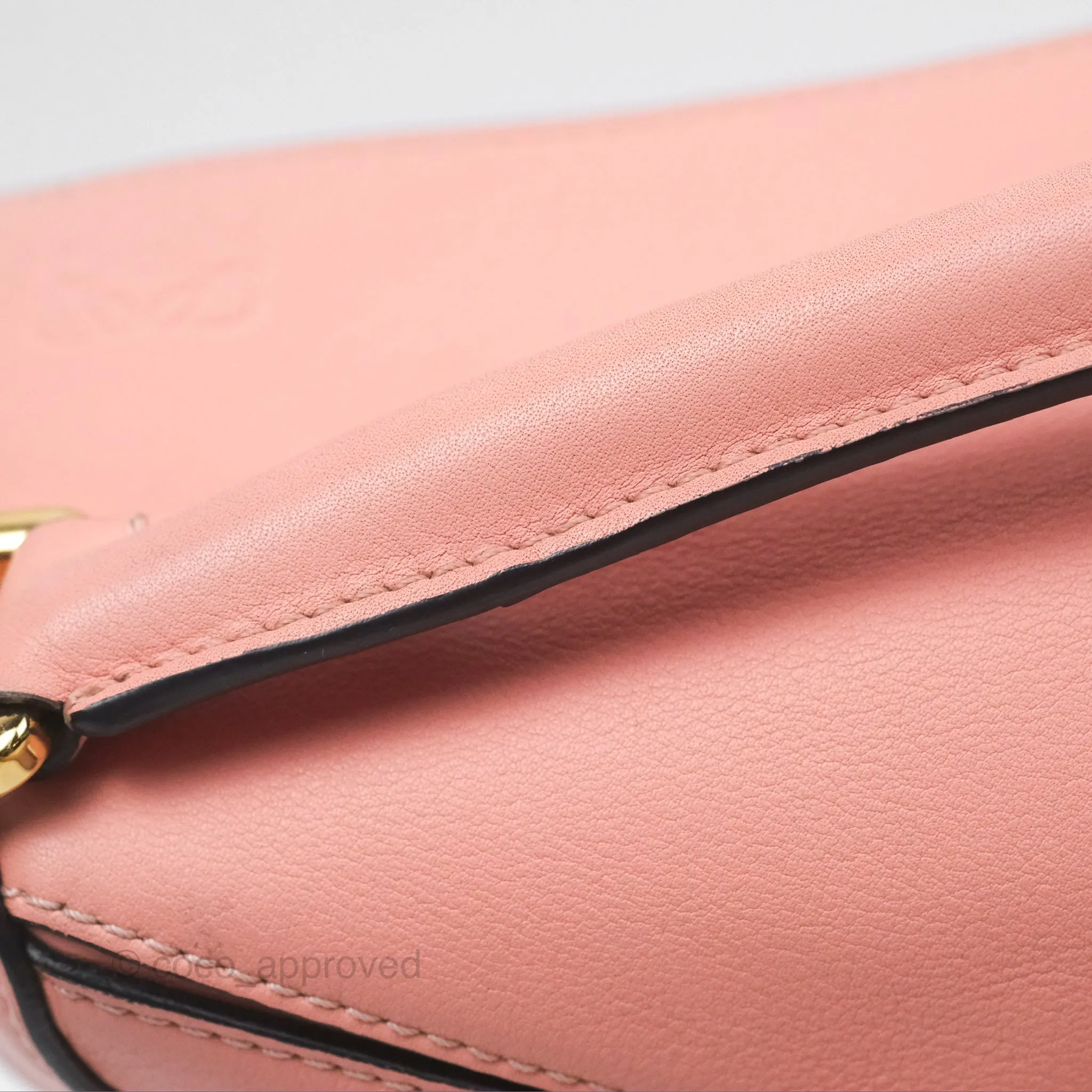 Loewe Small Puzzle Bag Pink Calfskin
