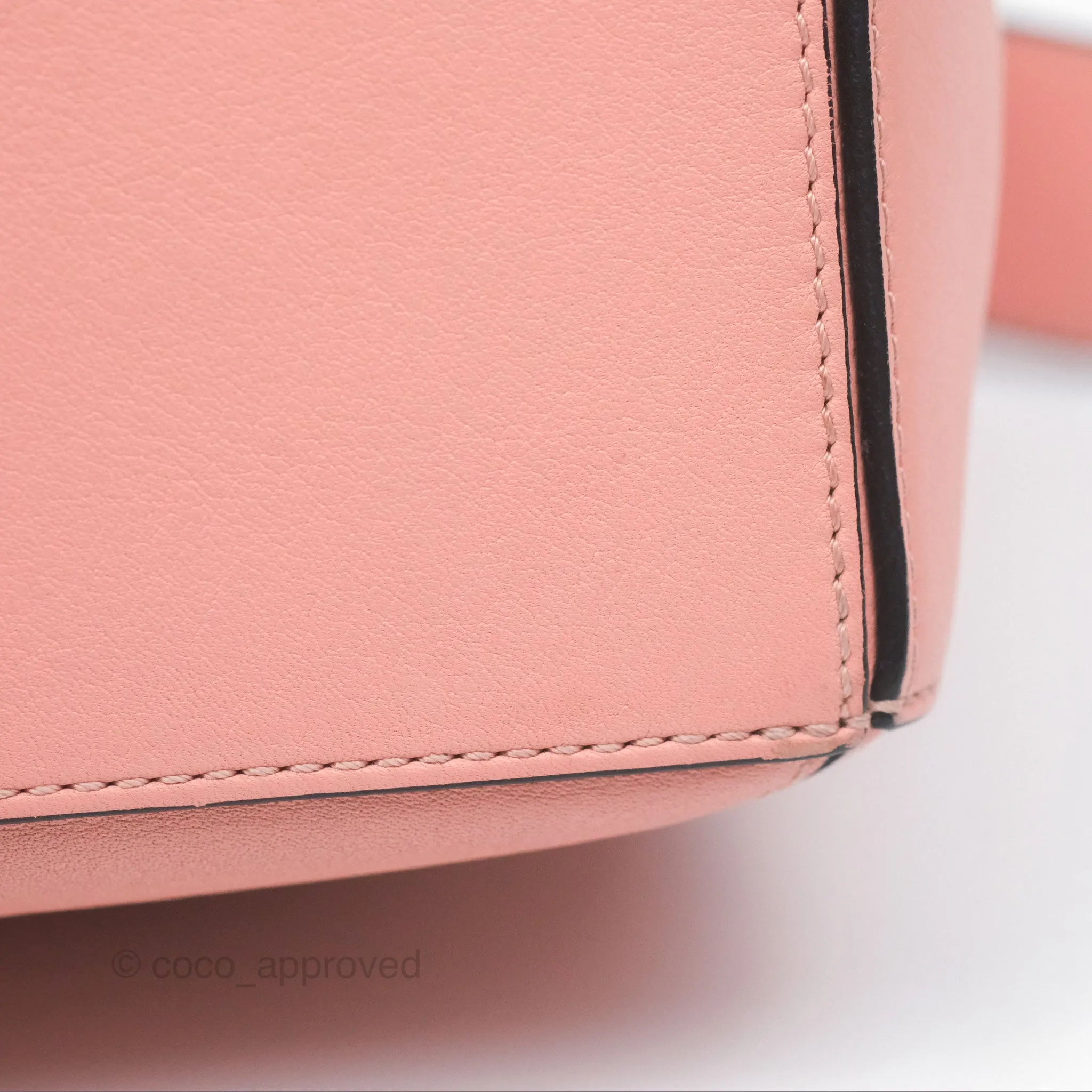 Loewe Small Puzzle Bag Pink Calfskin