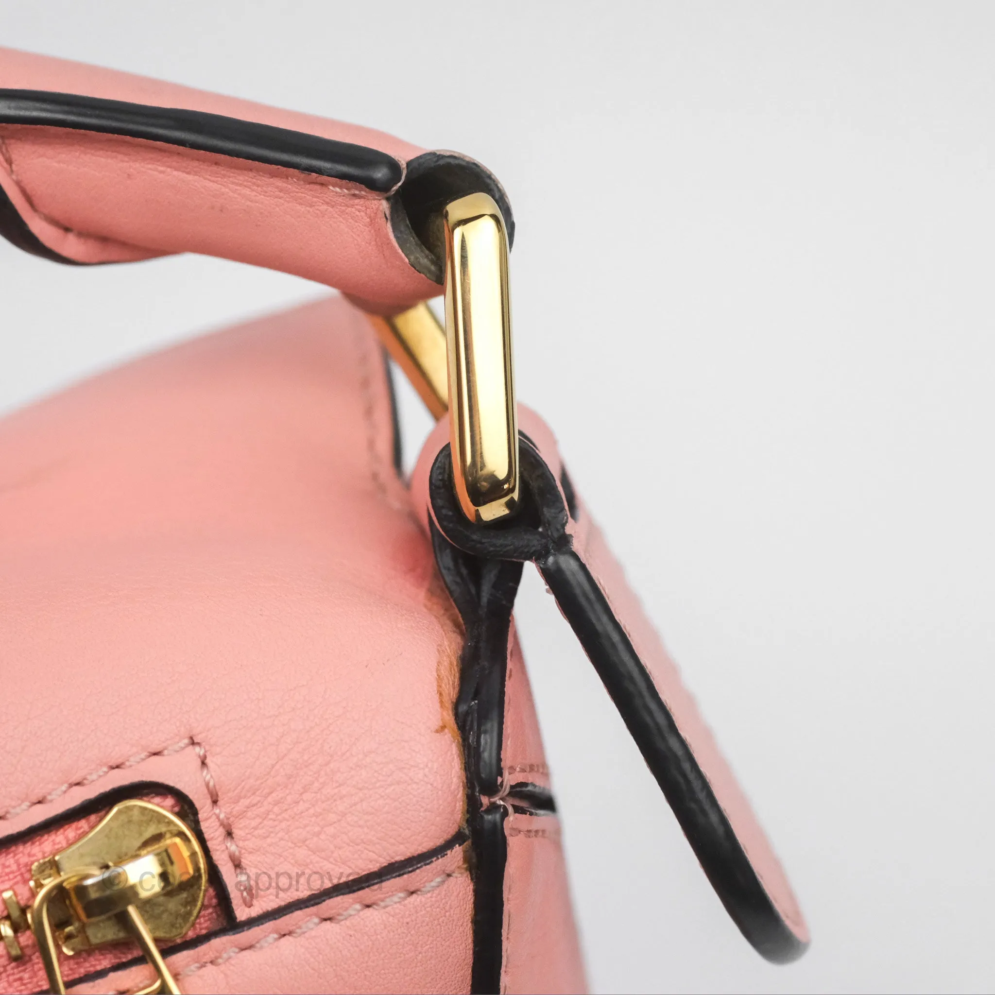Loewe Small Puzzle Bag Pink Calfskin
