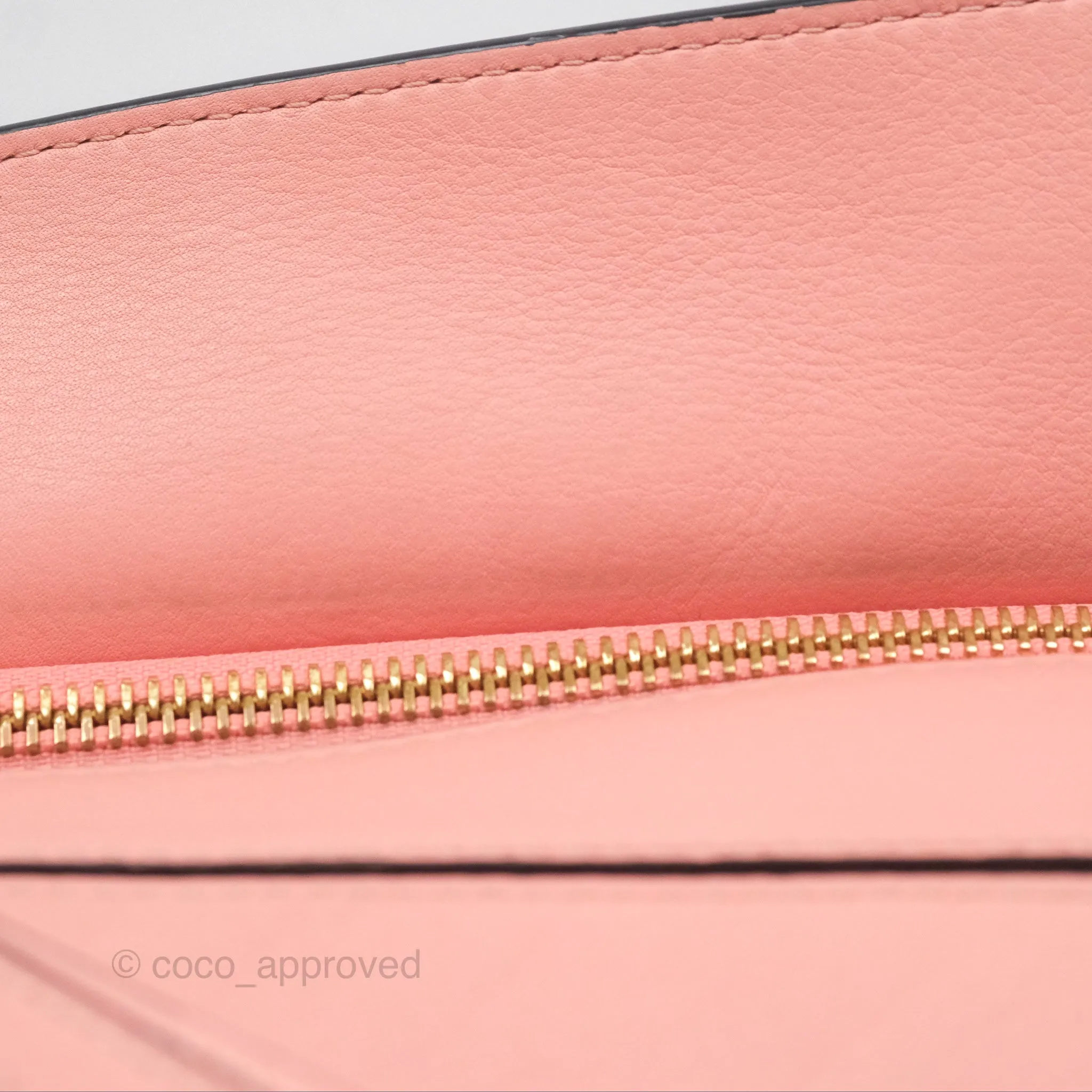 Loewe Small Puzzle Bag Pink Calfskin