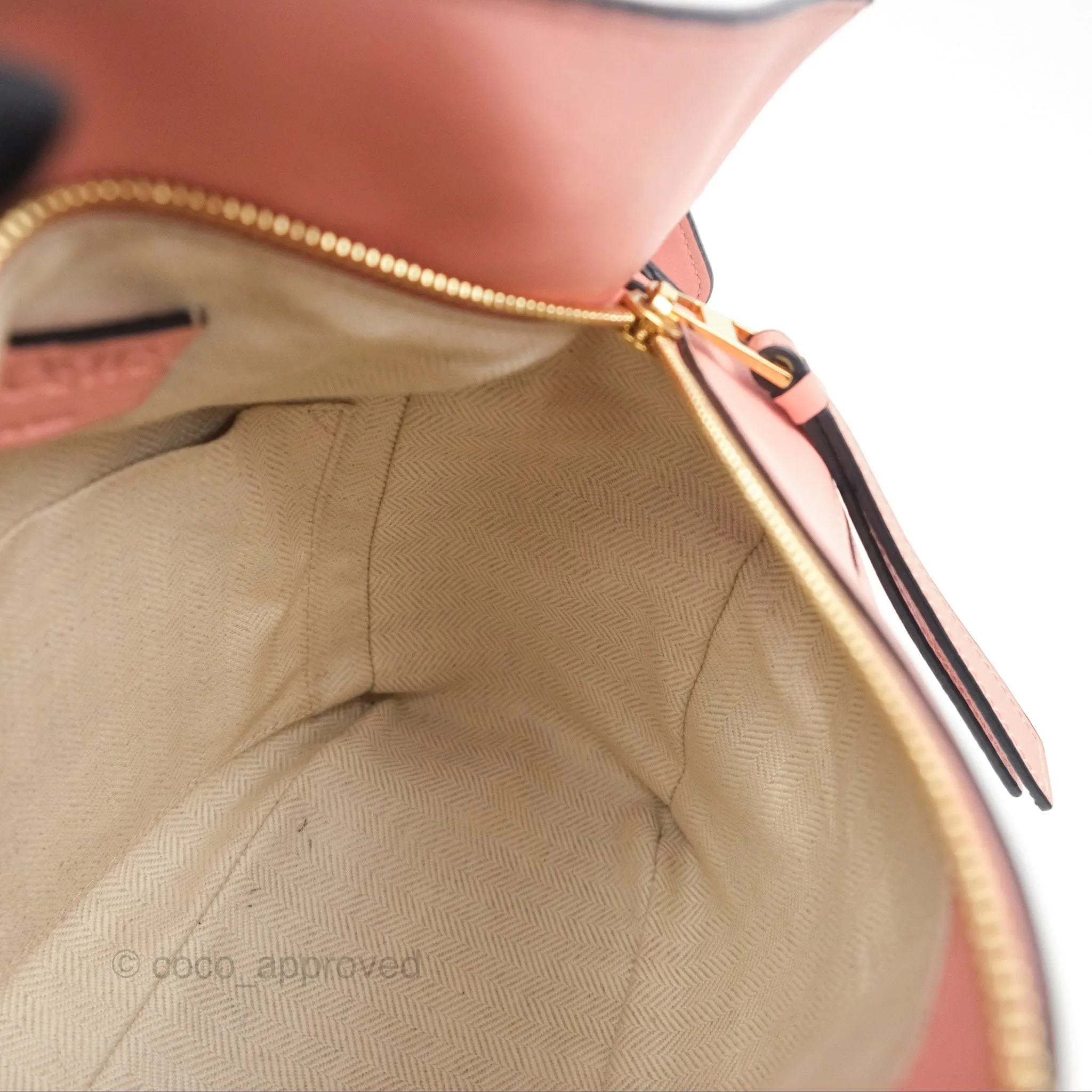 Loewe Small Puzzle Bag Pink Calfskin