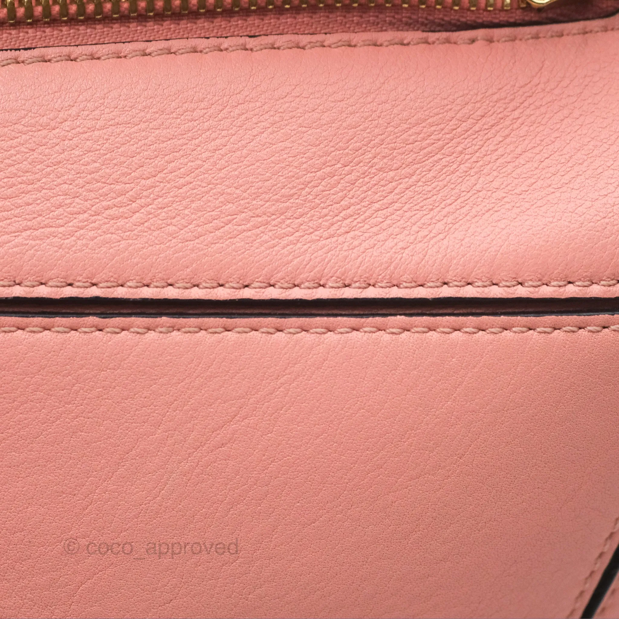 Loewe Small Puzzle Bag Pink Calfskin