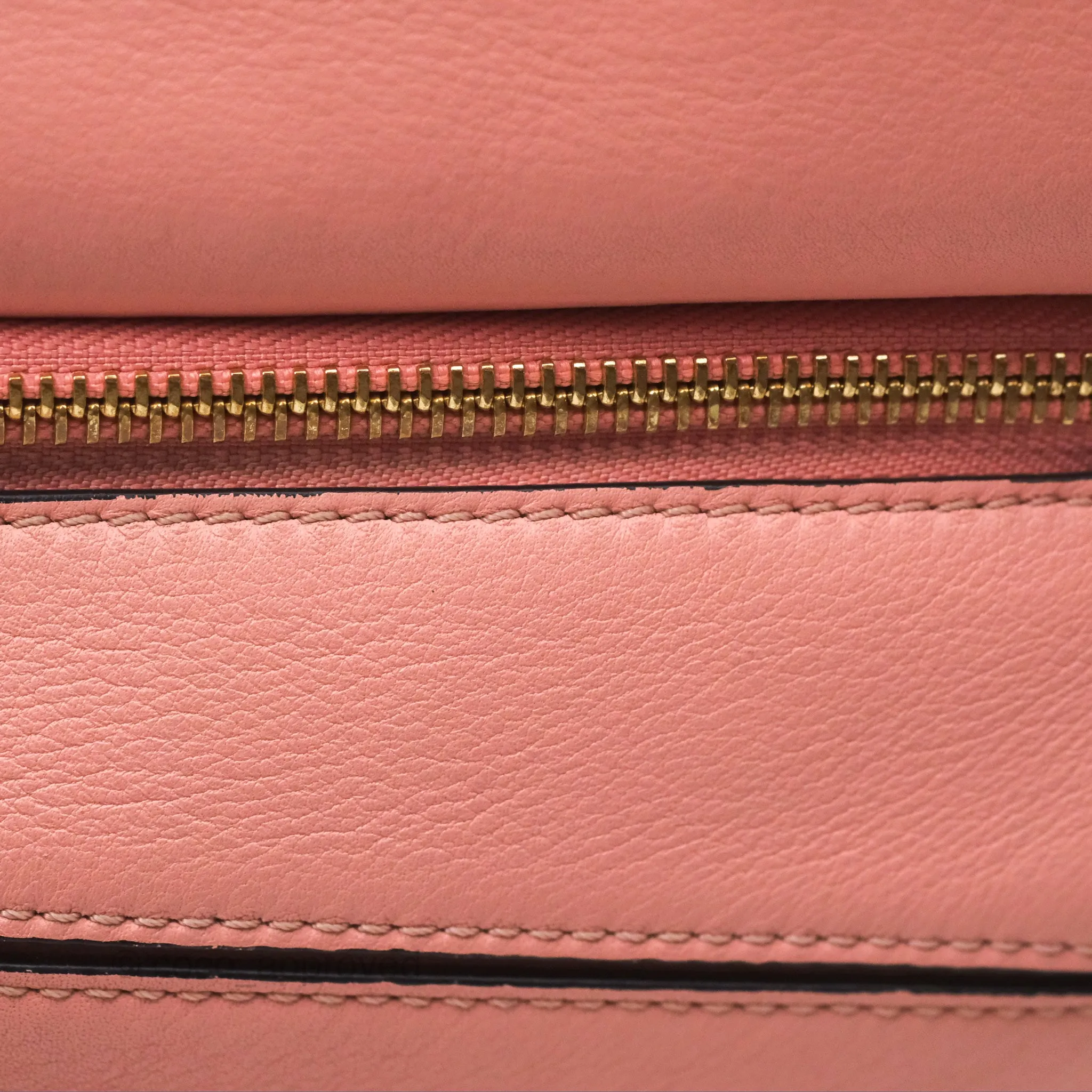 Loewe Small Puzzle Bag Pink Calfskin