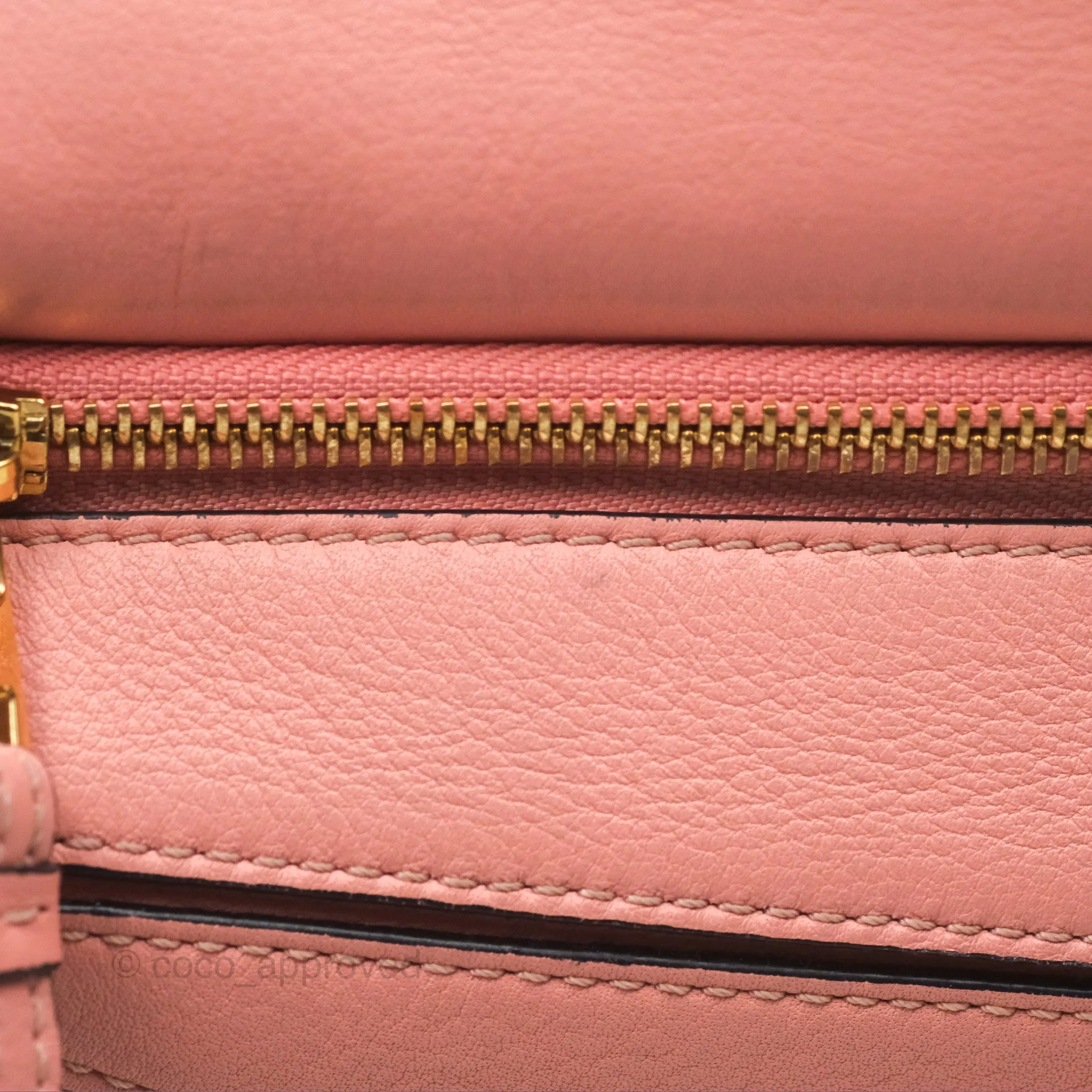 Loewe Small Puzzle Bag Pink Calfskin